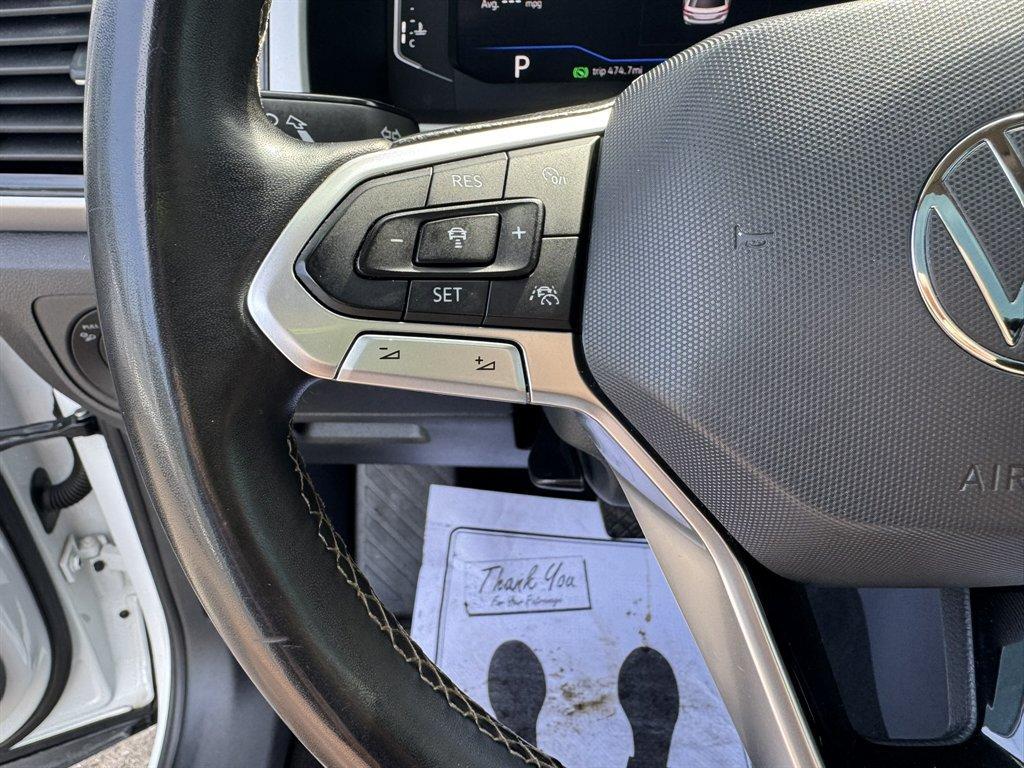 2021 White /Black Volkswagen Atlas (1V2ER2CA3MC) with an 3.6l V6 FSI Dohc 3.6l engine, Automatic transmission, located at 745 East Steele Rd., West Columbia, SC, 29170, (803) 755-9148, 33.927212, -81.148483 - Special Internet Price! 2021 Volkswagen Atlas - Photo#8