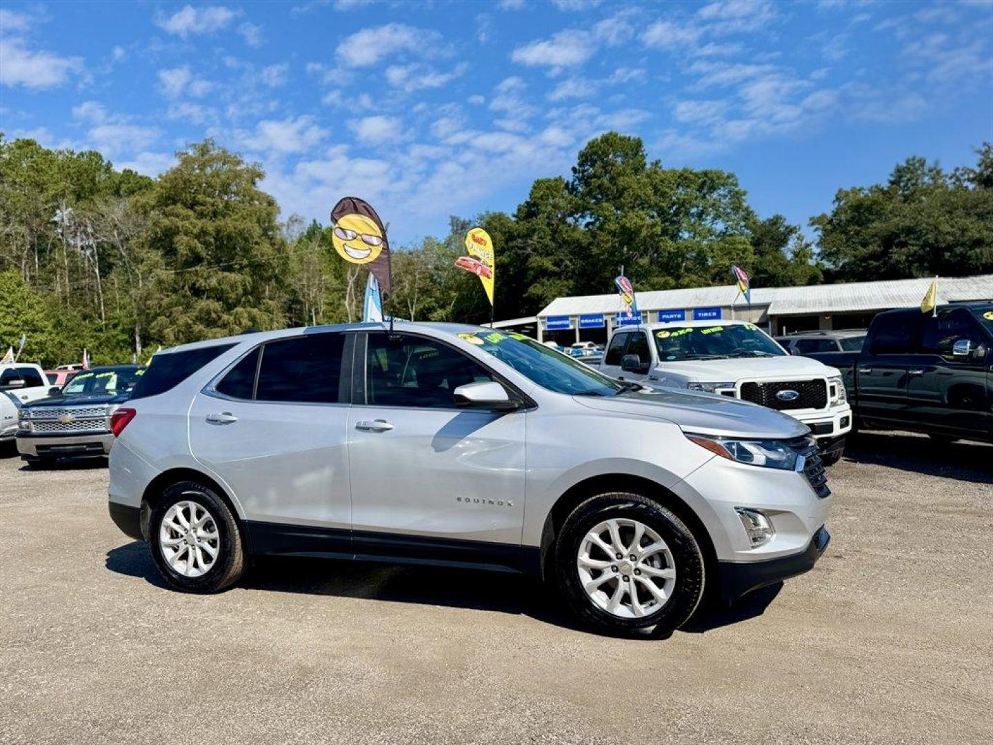 2021 Silver /Cream Chevrolet Equinox (3GNAXUEV3MS) with an 1.5l I-4 DI Dohc T/C 1.5l engine, Automatic transmission, located at 745 East Steele Rd., West Columbia, SC, 29170, (803) 755-9148, 33.927212, -81.148483 - Special Internet Price! 2021 Chevrolet Equinox - Photo#2
