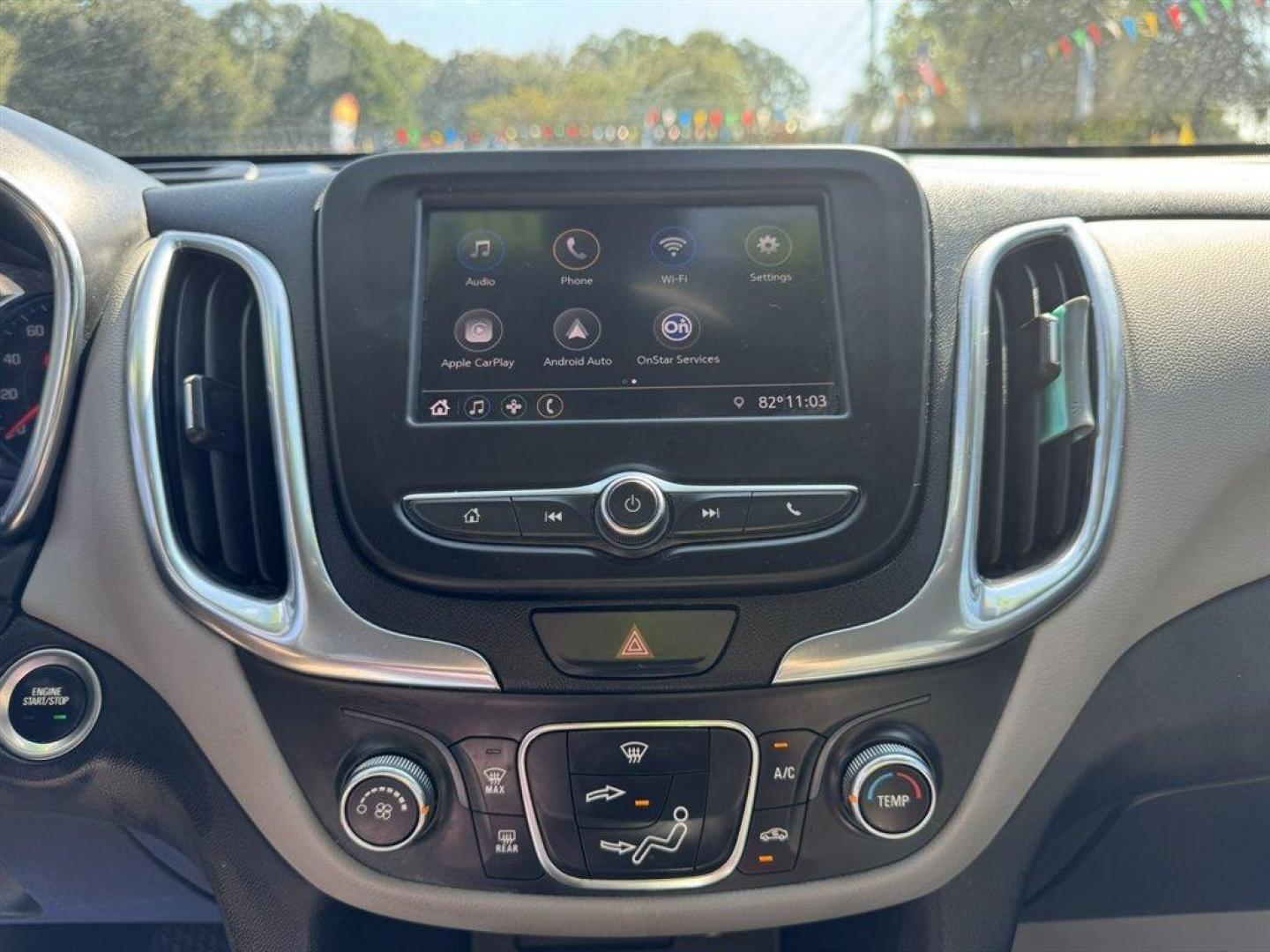 2021 Silver /Cream Chevrolet Equinox (3GNAXUEV3MS) with an 1.5l I-4 DI Dohc T/C 1.5l engine, Automatic transmission, located at 745 East Steele Rd., West Columbia, SC, 29170, (803) 755-9148, 33.927212, -81.148483 - Special Internet Price! 2021 Chevrolet Equinox - Photo#12