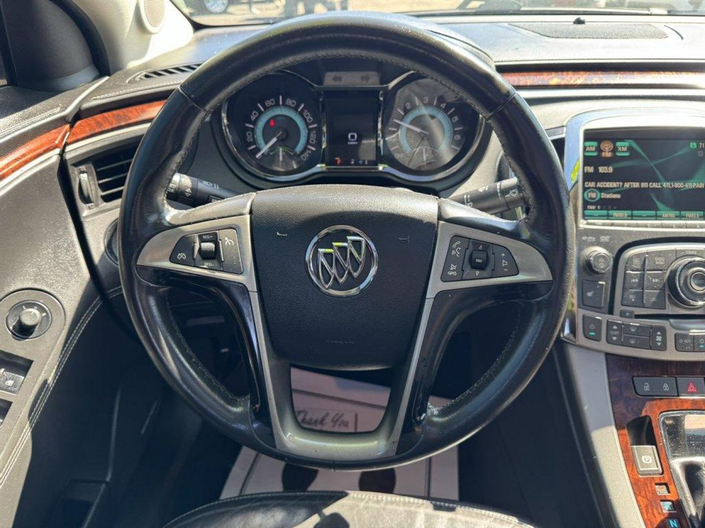 2012 Silver /Black Buick Lacrosse (1G4GD5GR3CF) with an 2.4l I-4 DI Dohc 2.4l engine, Automatic transmission, located at 745 East Steele Rd., West Columbia, SC, 29170, (803) 755-9148, 33.927212, -81.148483 - Special Internet Price! 2012 Buick LaCrosse - Photo#7