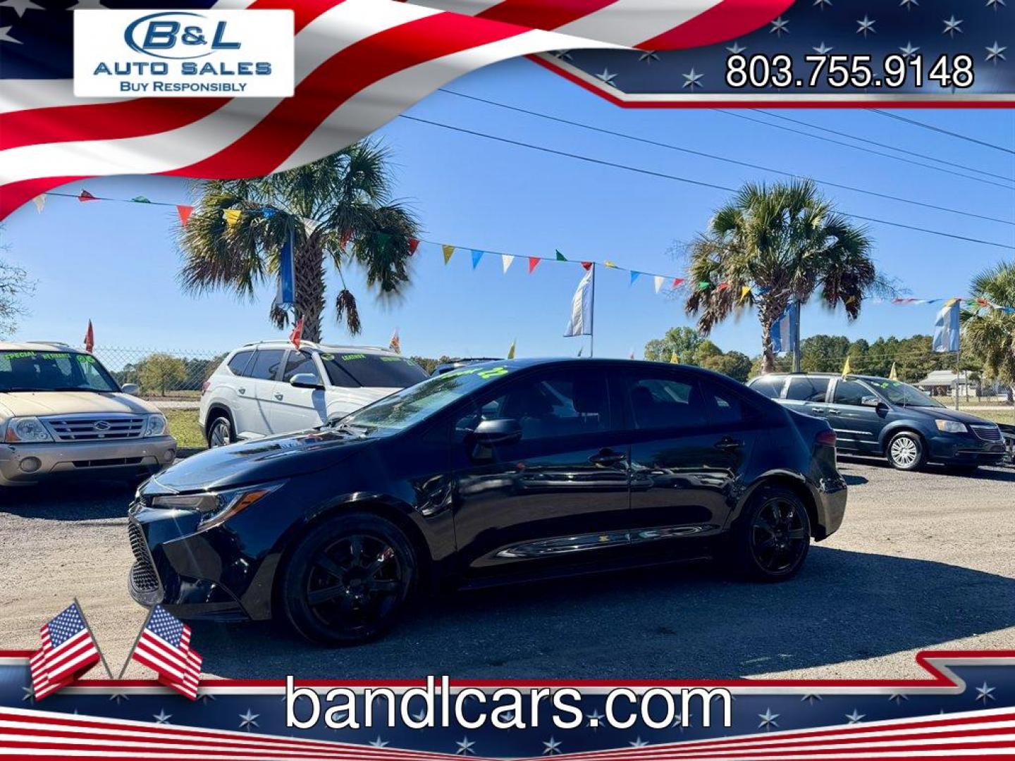 2022 Black /Black Toyota Corolla (5YFEPMAE0NP) with an 1.8l I-4 MPI Dohc 1.8l engine, Automatic transmission, located at 745 East Steele Rd., West Columbia, SC, 29170, (803) 755-9148, 33.927212, -81.148483 - Special Internet Price! 2022 Toyota Corolla - Photo#0