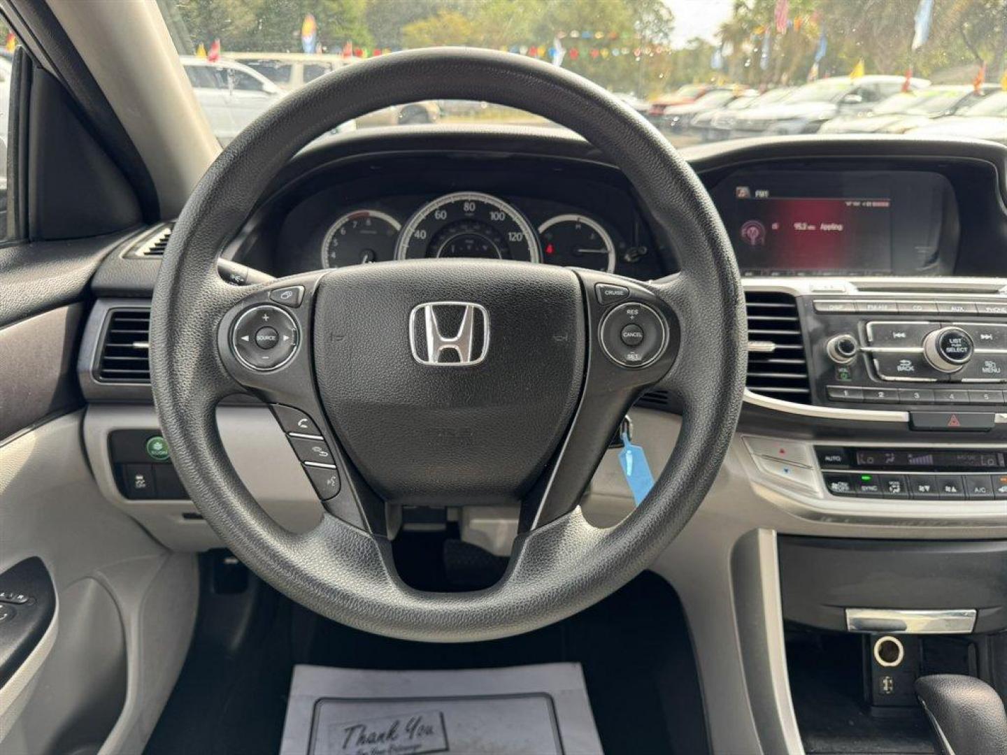 2013 Silver /Grey Honda Accord (1HGCR2F34DA) with an 2.4l I-4 DI Dohc 2.4l engine, Automatic transmission, located at 745 East Steele Rd., West Columbia, SC, 29170, (803) 755-9148, 33.927212, -81.148483 - Special Internet Price! 2013 Honda Accord - Photo#7