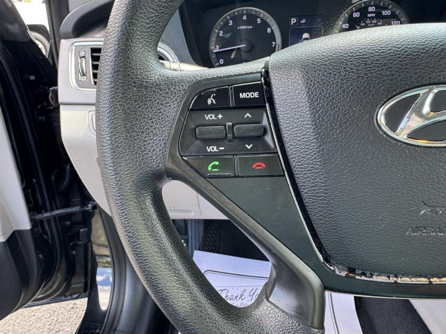 2015 Black /Grey Hyundai Sonata (5NPE24AF4FH) with an 2.4l I-4 DI Dohc 2.4l engine, Automatic transmission, located at 745 East Steele Rd., West Columbia, SC, 29170, (803) 755-9148, 33.927212, -81.148483 - Special Internet Price! 2015 Hyundai Sonata - Photo#8