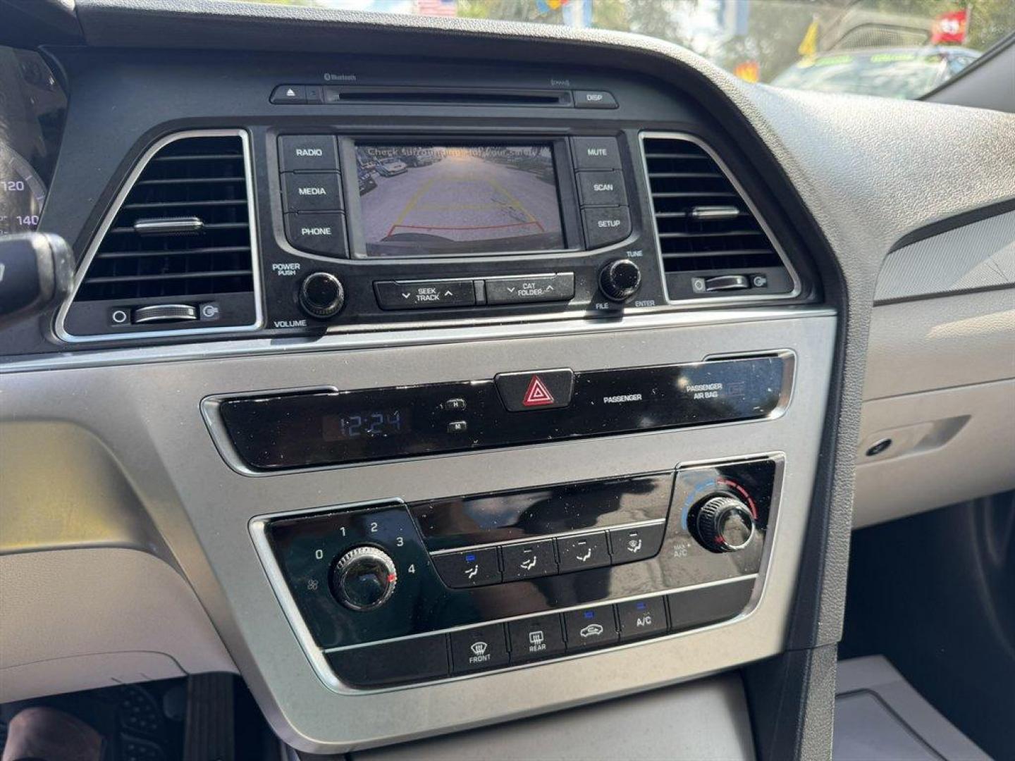 2015 Black /Grey Hyundai Sonata (5NPE24AF4FH) with an 2.4l I-4 DI Dohc 2.4l engine, Automatic transmission, located at 745 East Steele Rd., West Columbia, SC, 29170, (803) 755-9148, 33.927212, -81.148483 - Special Internet Price! 2015 Hyundai Sonata - Photo#13