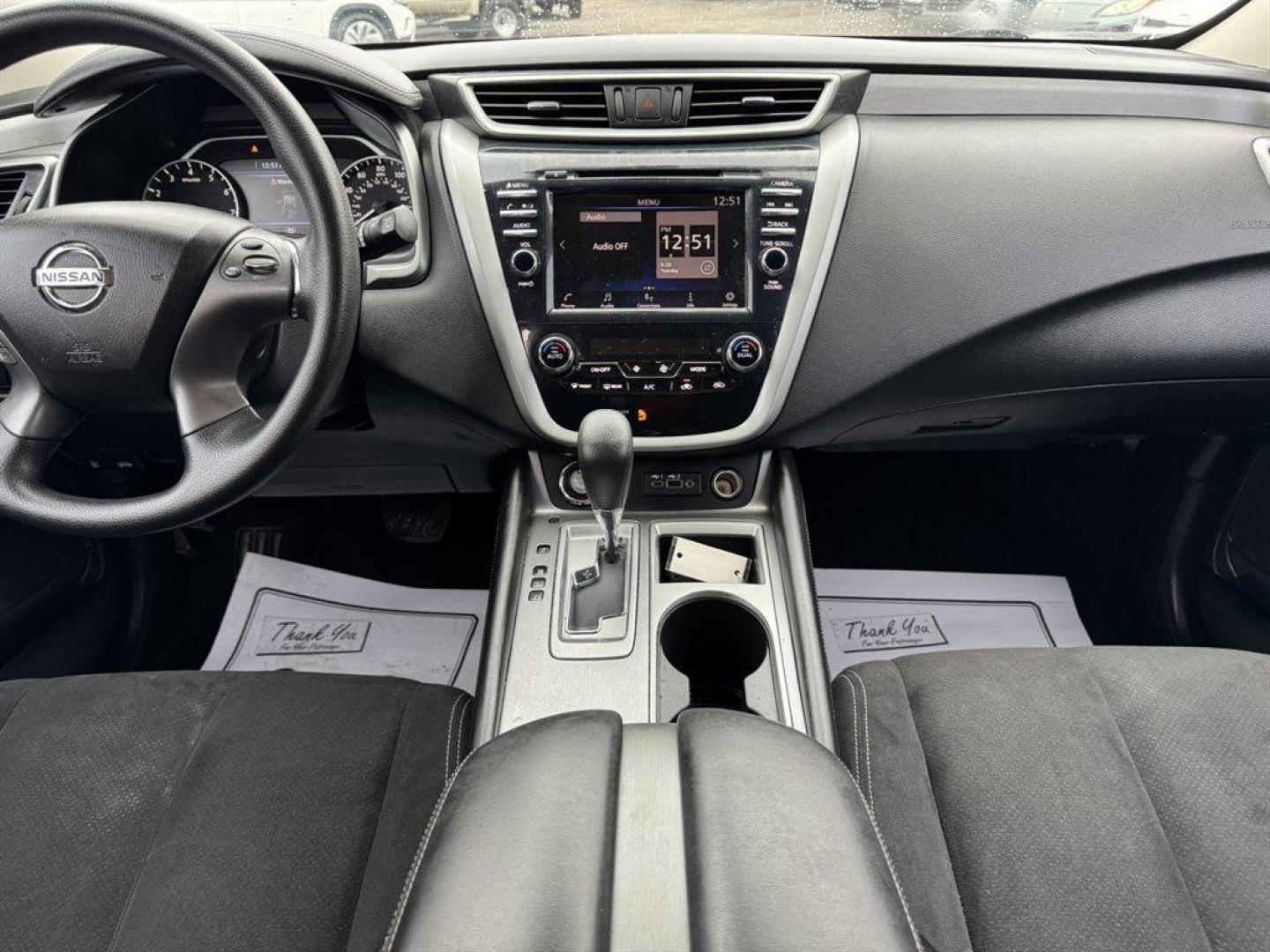 2019 Black /Black Nissan Murano (5N1AZ2MJ2KN) with an 3.5l V6 DI Dohc Cvtcs 3.5 engine, Automatic transmission, located at 745 East Steele Rd., West Columbia, SC, 29170, (803) 755-9148, 33.927212, -81.148483 - Special Internet Price! 2019 Nissan Murano - Photo#11