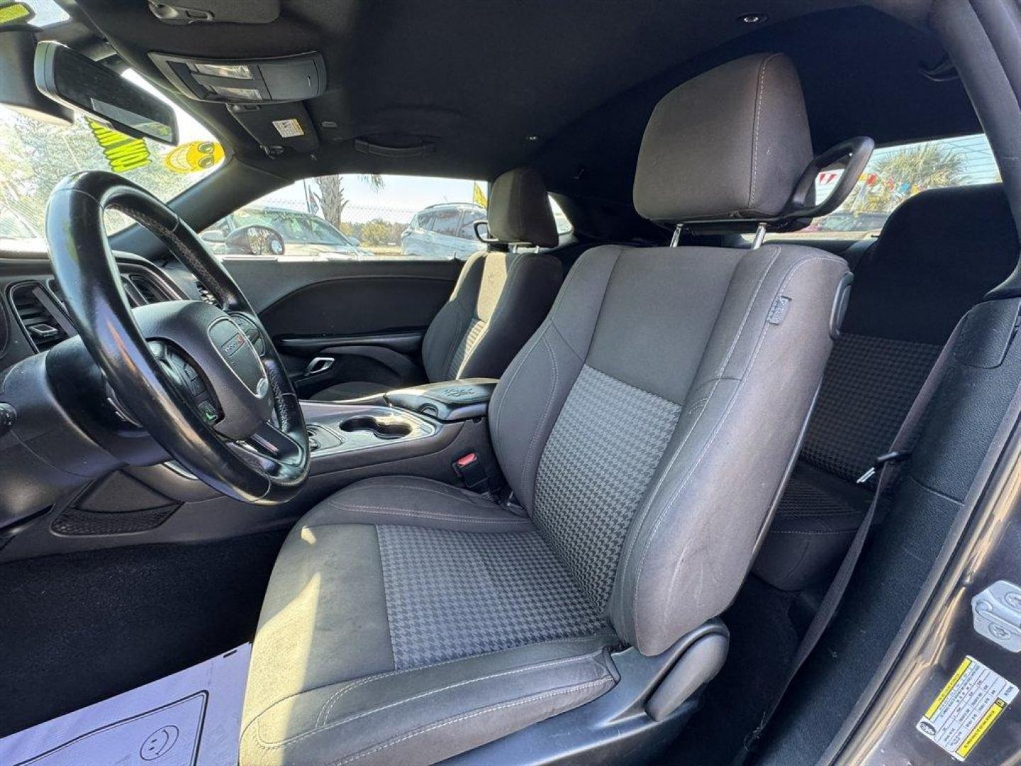 2019 Grey /Black Dodge Challenger (2C3CDZAG5KH) with an 3.6l V6 MPI Dohc VVT Flex engine, Automatic transmission, located at 745 East Steele Rd., West Columbia, SC, 29170, (803) 755-9148, 33.927212, -81.148483 - Special Internet Price! 2019 Dodge Challenger - Photo#17