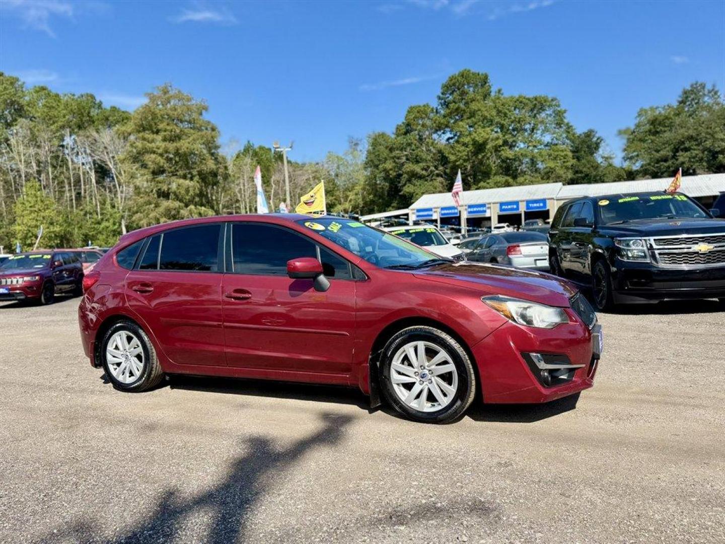 2016 Red /Black Subaru Impreza (JF1GPAB60G8) with an 2.0l H-4 Smpi Dohc 2.0l engine, Automatic transmission, located at 745 East Steele Rd., West Columbia, SC, 29170, (803) 755-9148, 33.927212, -81.148483 - Special Internet Price! 2016 Subaru Impreza - Photo#2