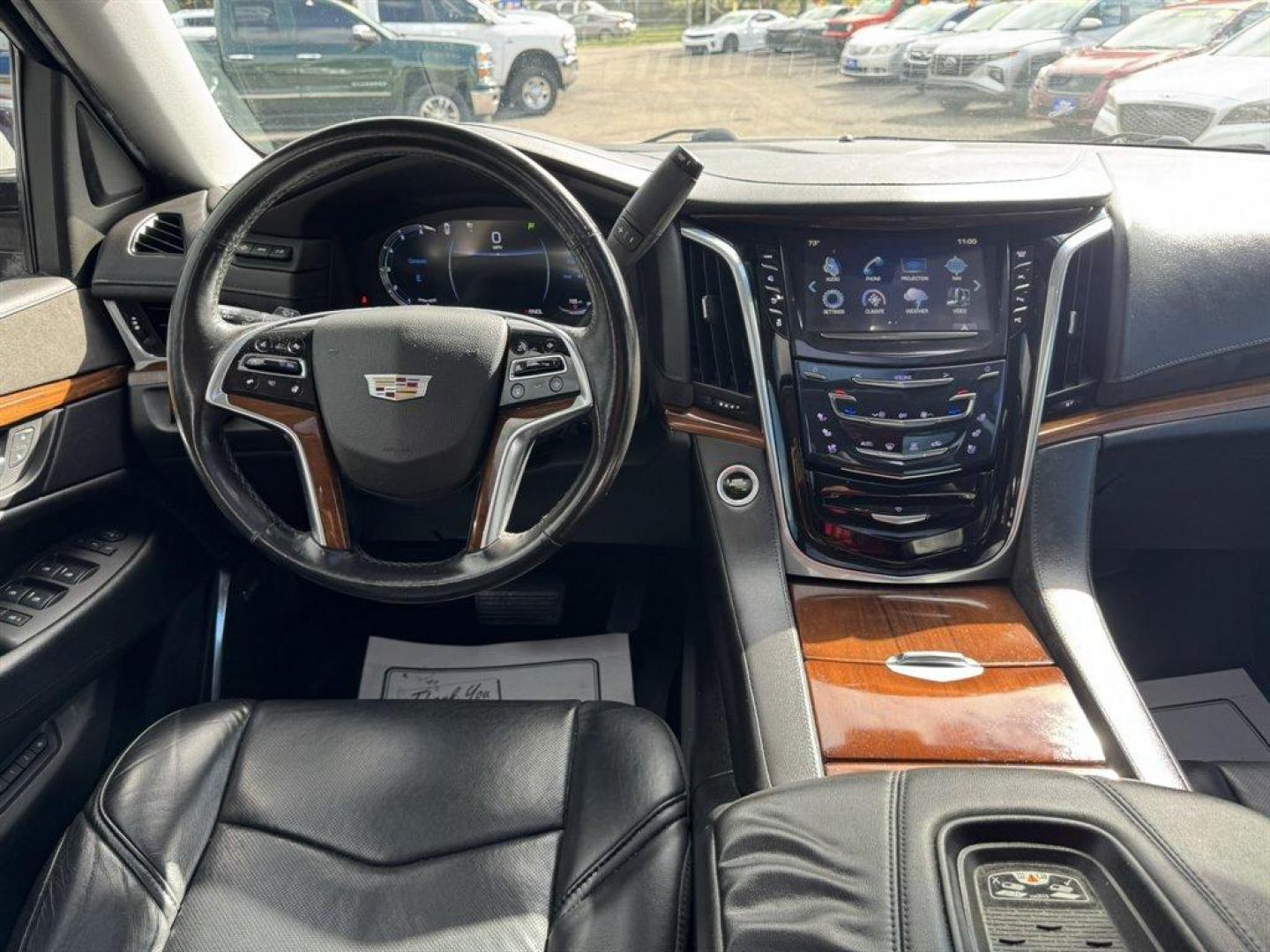 2017 White /Black Cadillac Escalade (1GYS3JKJ5HR) with an 6.2l V8 DI VVT Flex 6.2l engine, Automatic transmission, located at 745 East Steele Rd., West Columbia, SC, 29170, (803) 755-9148, 33.927212, -81.148483 - Special Internet Price! 2017 Cadillac Escalade - Photo#6