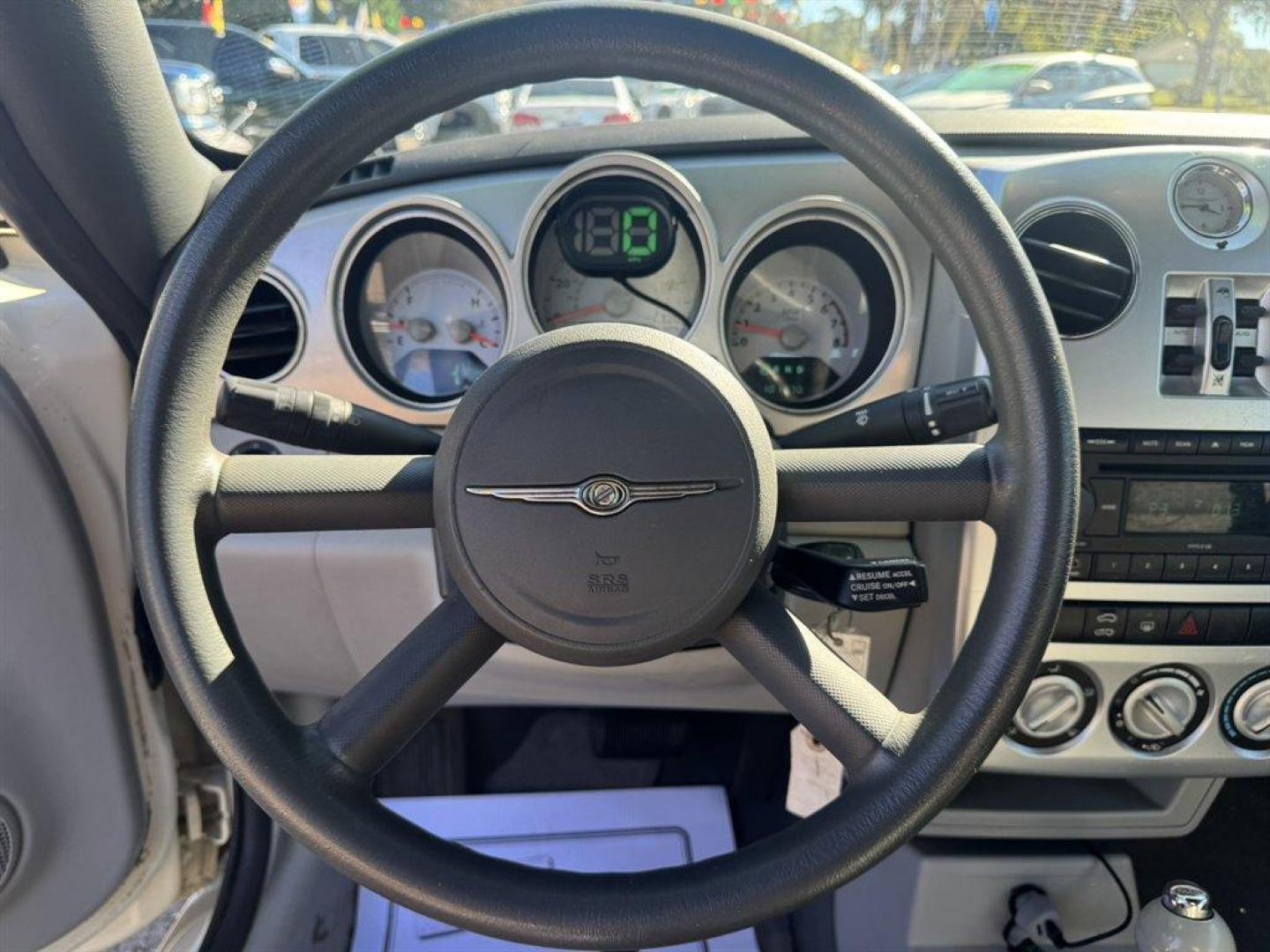 2006 White /Grey Chrysler PT Cruiser (3C3JY55E36T) with an 2.4l I-4 Dohc T/C 2.4l engine, Automatic transmission, located at 745 East Steele Rd., West Columbia, SC, 29170, (803) 755-9148, 33.927212, -81.148483 - Special Internet Price! 2006 Chrysler PT Cruiser - Photo#8