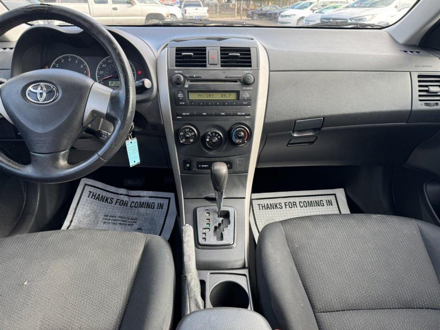 2009 Blue /Black Toyota Corolla (1NXBU40E29Z) with an 1.8l I-4 EFI Dohc 1.8l engine, Automatic transmission, located at 745 East Steele Rd., West Columbia, SC, 29170, (803) 755-9148, 33.927212, -81.148483 - Photo#10