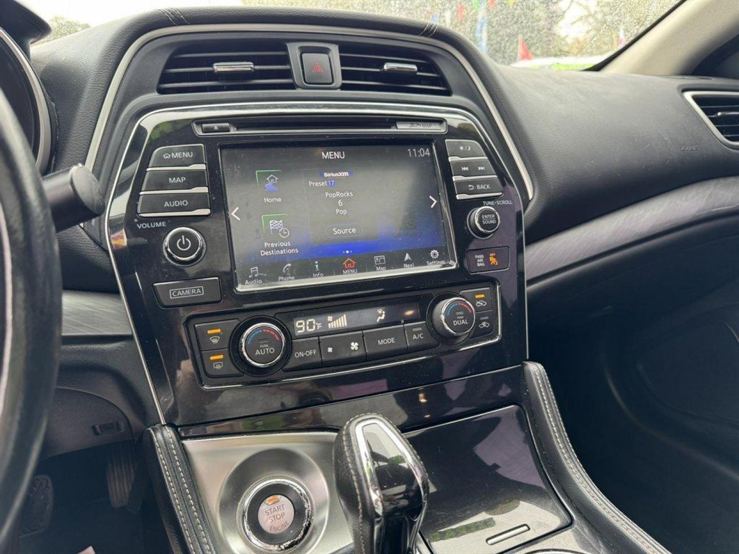 2017 Silver /Black Nissan Maxima (1N4AA6AP5HC) with an 3.5l V6 Smpi Dohc Cvtcs 3 engine, Automatic transmission, located at 745 East Steele Rd., West Columbia, SC, 29170, (803) 755-9148, 33.927212, -81.148483 - Special Internet Price! 2017 Nissan Maxima - Photo#14