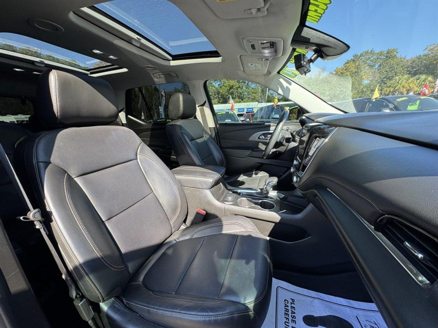 2021 Black /Black Chevrolet Traverse (1GNERKKW2MJ) with an 3.6l V6 DI Dohc 3.6l engine, Automatic transmission, located at 745 East Steele Rd., West Columbia, SC, 29170, (803) 755-9148, 33.927212, -81.148483 - Special Internet Price! 2021 Chevrolet Traverse - Photo#31