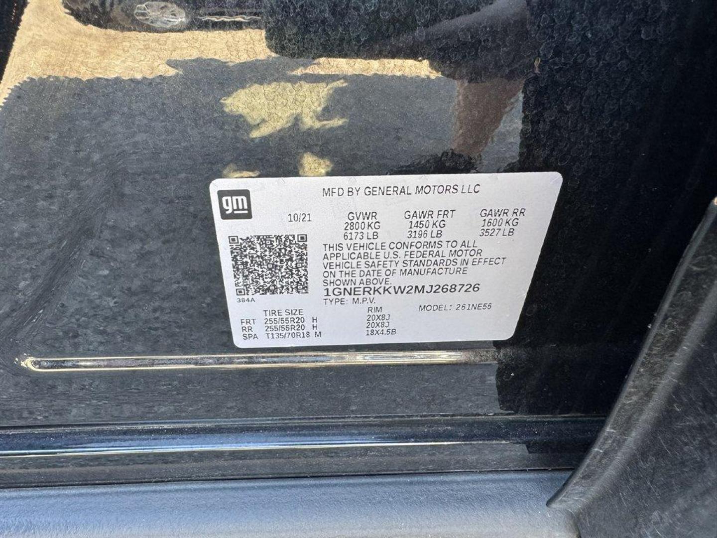 2021 Black /Black Chevrolet Traverse (1GNERKKW2MJ) with an 3.6l V6 DI Dohc 3.6l engine, Automatic transmission, located at 745 East Steele Rd., West Columbia, SC, 29170, (803) 755-9148, 33.927212, -81.148483 - Special Internet Price! 2021 Chevrolet Traverse - Photo#39