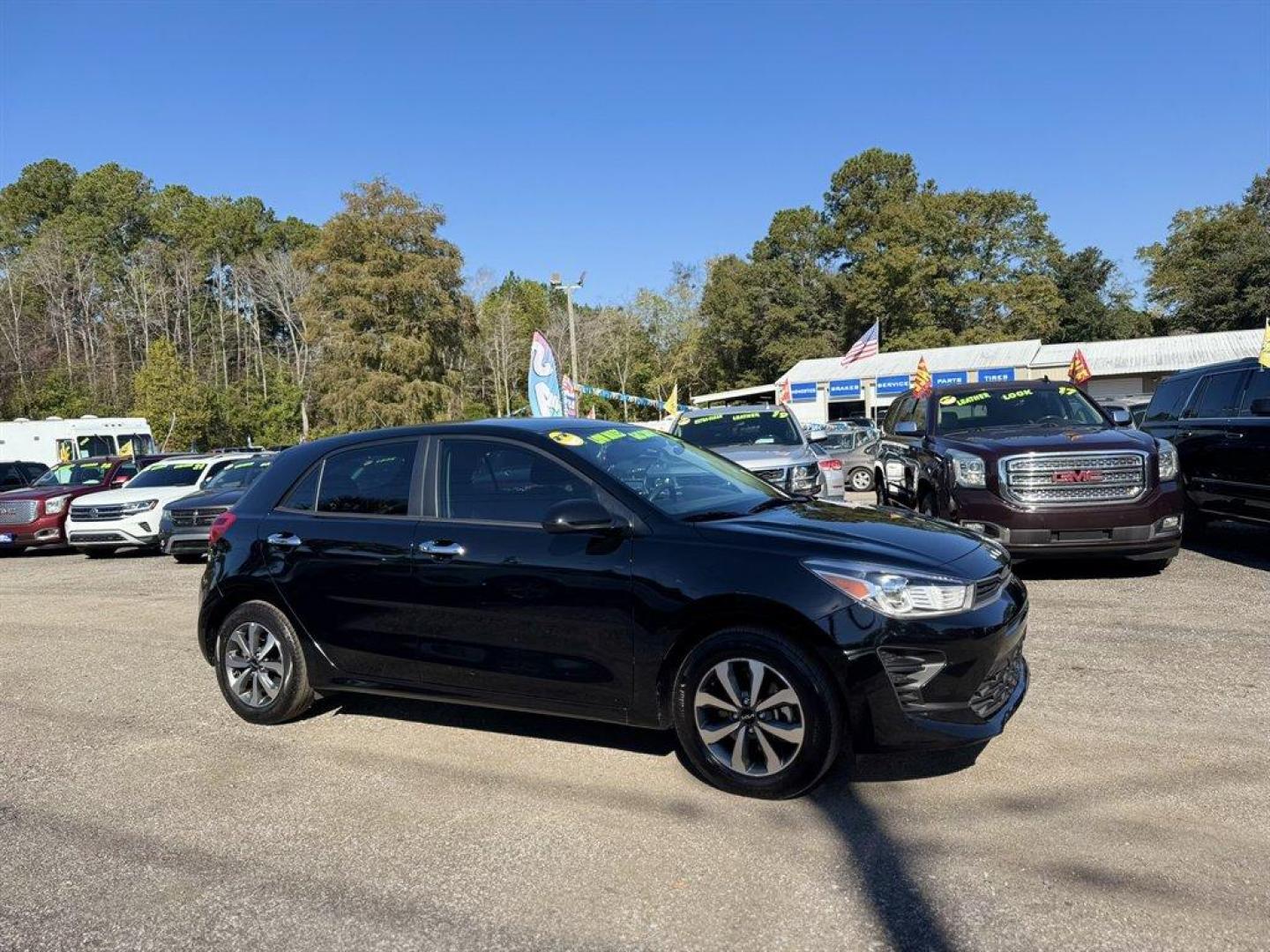 2023 Black /Black Kia Rio (3KPA25AD5PE) with an 1.6l I-4 DI Dohc Cvvt 1.6 engine, Automatic transmission, located at 745 East Steele Rd., West Columbia, SC, 29170, (803) 755-9148, 33.927212, -81.148483 - Special Internet Price! 2023 Kia Rio - Photo#2