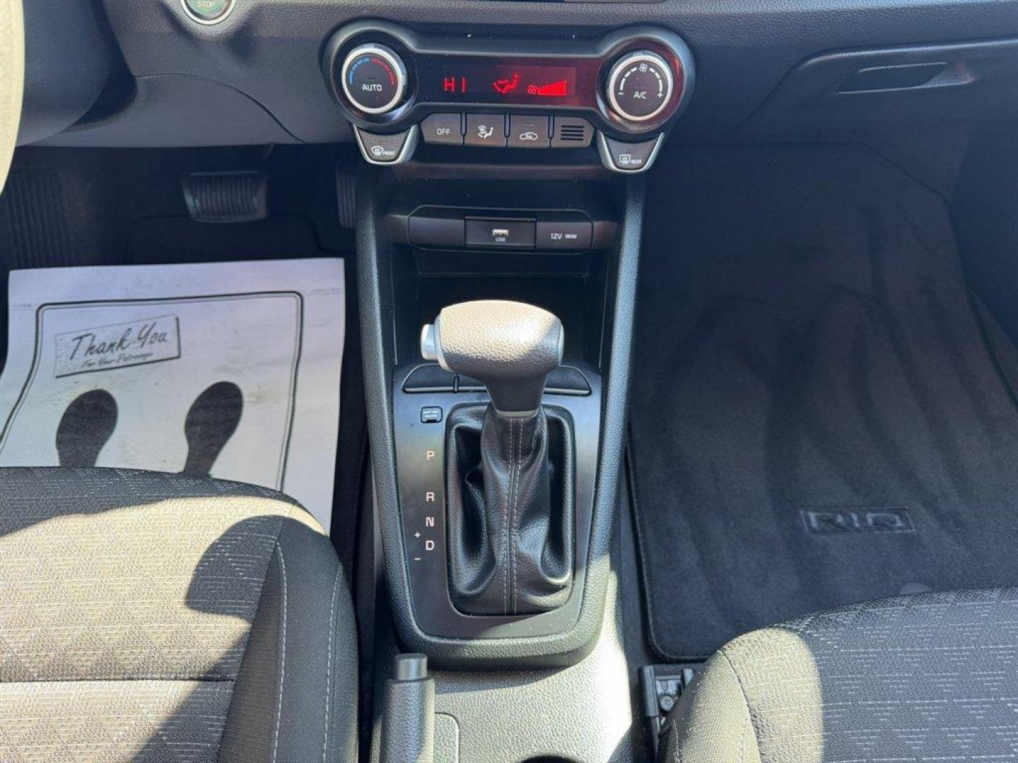 2023 Black /Black Kia Rio (3KPA25AD5PE) with an 1.6l I-4 DI Dohc Cvvt 1.6 engine, Automatic transmission, located at 745 East Steele Rd., West Columbia, SC, 29170, (803) 755-9148, 33.927212, -81.148483 - Special Internet Price! 2023 Kia Rio - Photo#14