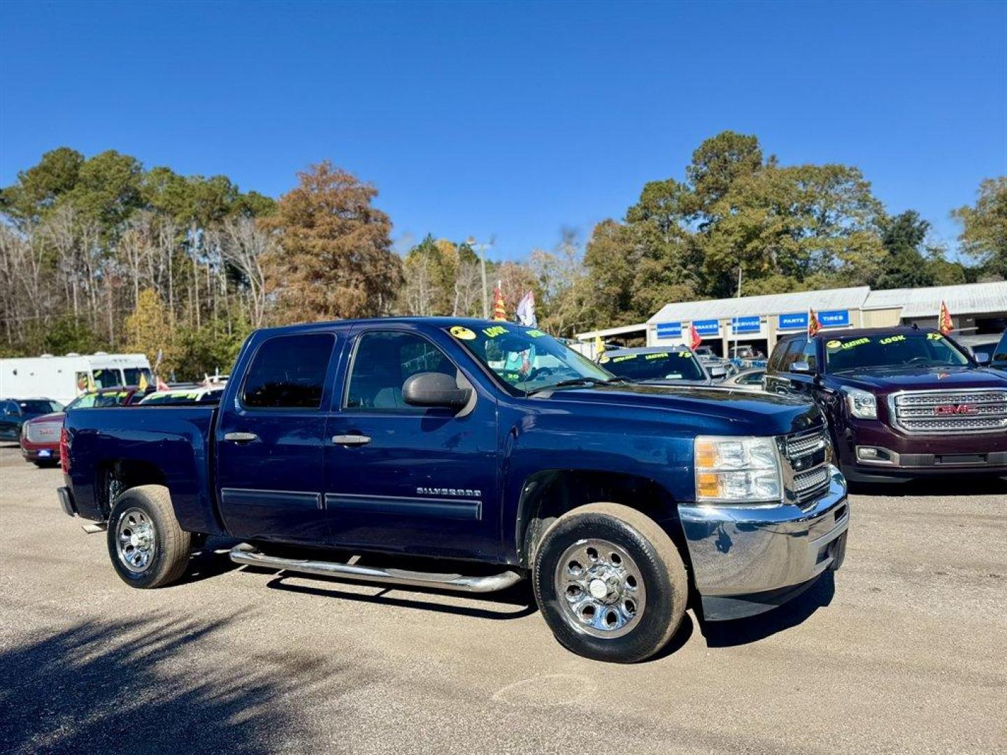 2012 Blue /Black Chevrolet Silverado 1500 (3GCPCREA7CG) with an 4.8l V8 SFI OHV Flex 4.8l engine, Automatic transmission, located at 745 East Steele Rd., West Columbia, SC, 29170, (803) 755-9148, 33.927212, -81.148483 - Special Internet Price! 2012 Chevrolet Silverado 1500 - Photo#2