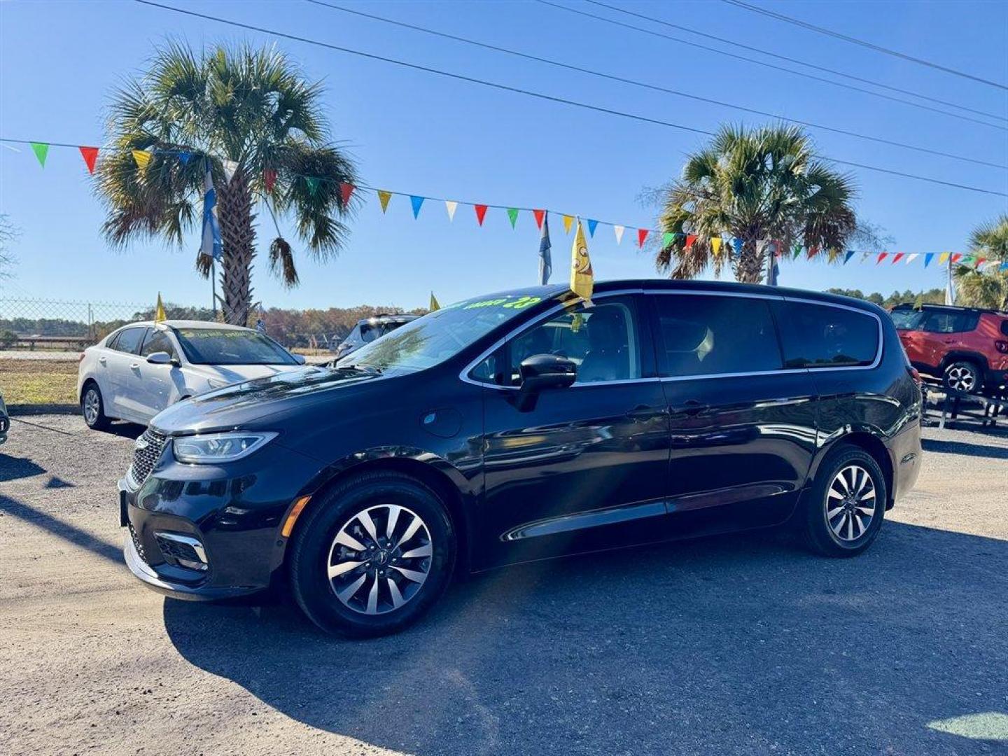 2023 Black /Black Chrysler Pacifica (2C4RC1L79PR) with an 3.6l V6 Smpi Dohc Phev 3. engine, Automatic transmission, located at 745 East Steele Rd., West Columbia, SC, 29170, (803) 755-9148, 33.927212, -81.148483 - Special Internet Price! 2023 Chrysler Pacifica - Photo#0