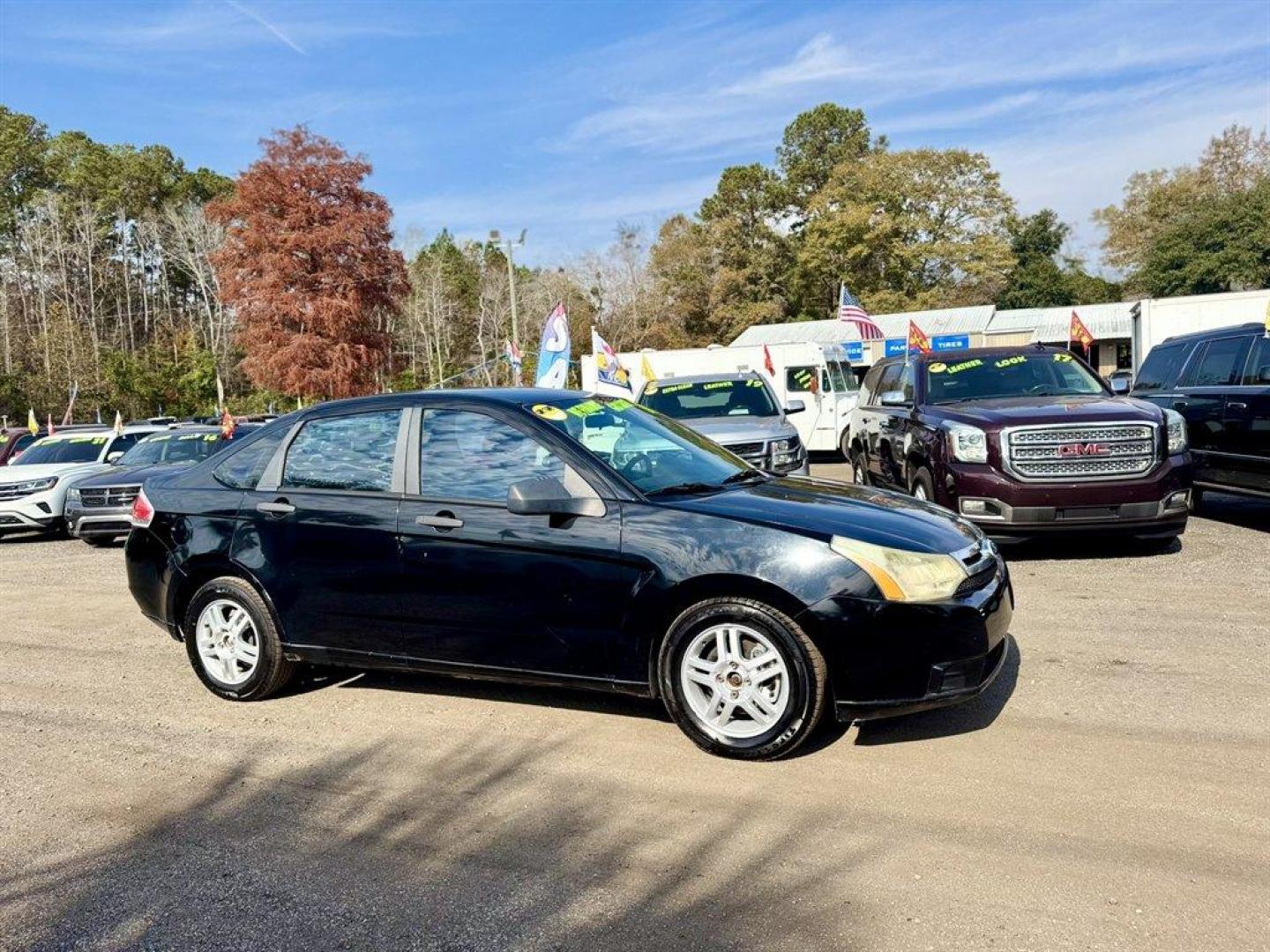 2010 Black /Grey Ford Focus (1FAHP3FN4AW) with an 2.0l I-4 SFI Dohc 2.0l engine, Automatic transmission, located at 745 East Steele Rd., West Columbia, SC, 29170, (803) 755-9148, 33.927212, -81.148483 - Special Internet Price! 2010 Ford Focus - Photo#2
