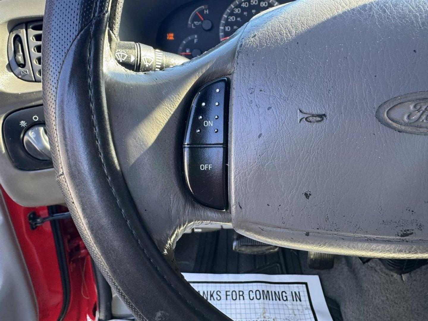 2001 Red Ford F150 (2FTRX08L21C) with an 5.4l V8 EFI Sohc 5.4l engine, Automatic transmission, located at 745 East Steele Rd., West Columbia, SC, 29170, (803) 755-9148, 33.927212, -81.148483 - Special Internet Price! 2001 Ford F150 - Photo#8