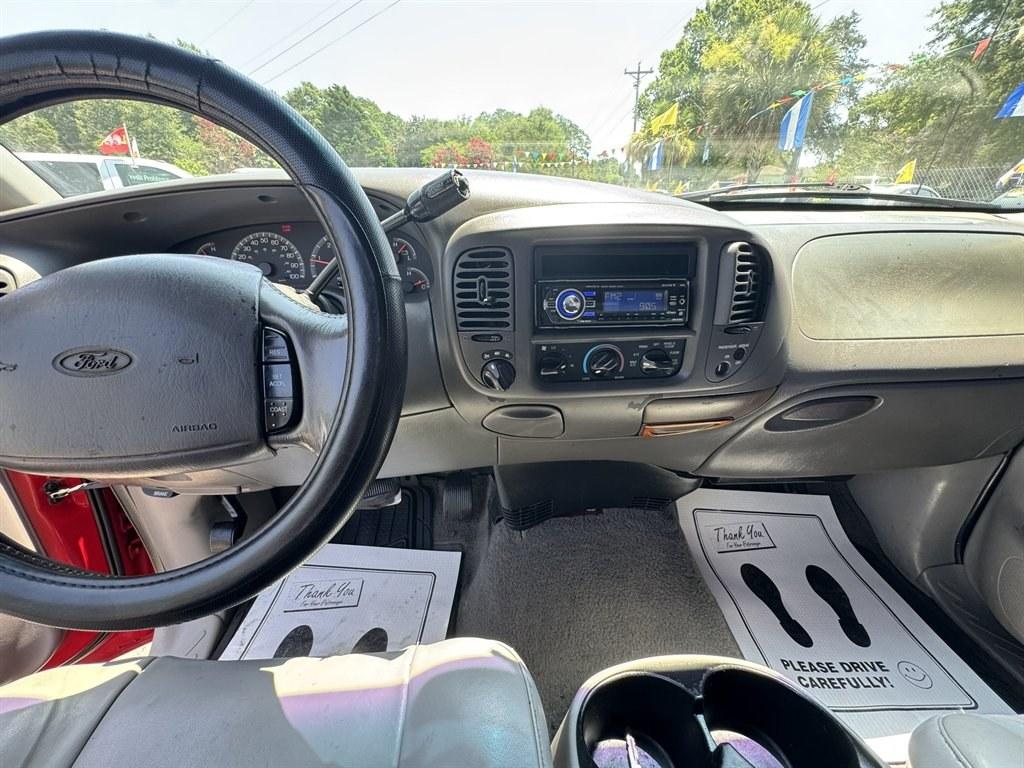 2001 Red /Grey Ford F150 (2FTRX08L21C) with an 5.4l V8 EFI Sohc 5.4l engine, Automatic transmission, located at 745 East Steele Rd., West Columbia, SC, 29170, (803) 755-9148, 33.927212, -81.148483- Photo#11