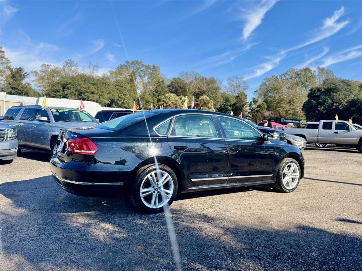 2014 Black /Black Volkswagen Passat (1VWCT7A37EC) with an 1.8l I-4 DI Dohc T/C 1.8l engine, Automatic transmission, located at 745 East Steele Rd., West Columbia, SC, 29170, (803) 755-9148, 33.927212, -81.148483 - Photo#3