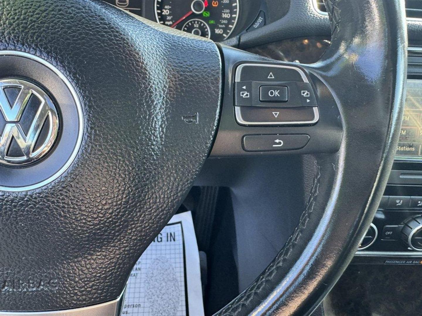 2014 Black /Black Volkswagen Passat (1VWCT7A37EC) with an 1.8l I-4 DI Dohc T/C 1.8l engine, Automatic transmission, located at 745 East Steele Rd., West Columbia, SC, 29170, (803) 755-9148, 33.927212, -81.148483 - Photo#9