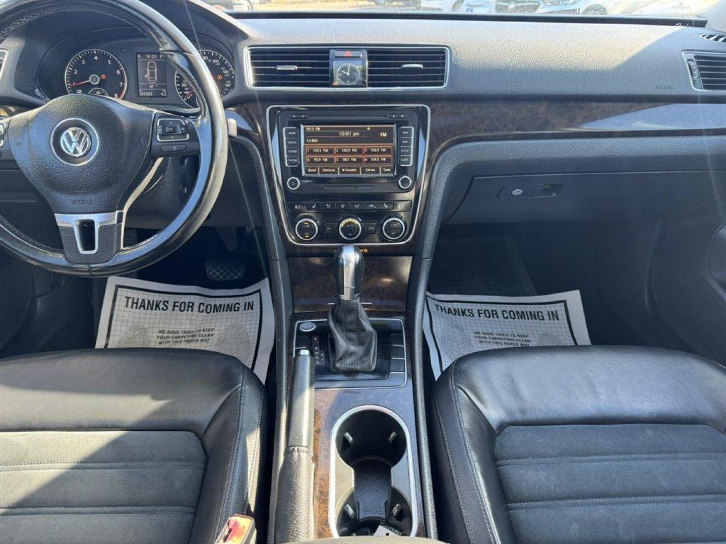 2014 Black /Black Volkswagen Passat (1VWCT7A37EC) with an 1.8l I-4 DI Dohc T/C 1.8l engine, Automatic transmission, located at 745 East Steele Rd., West Columbia, SC, 29170, (803) 755-9148, 33.927212, -81.148483 - Photo#11