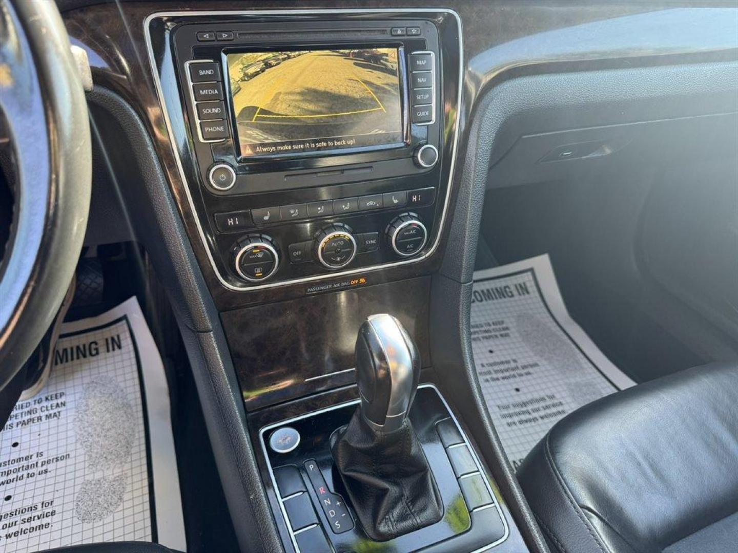 2014 Black /Black Volkswagen Passat (1VWCT7A37EC) with an 1.8l I-4 DI Dohc T/C 1.8l engine, Automatic transmission, located at 745 East Steele Rd., West Columbia, SC, 29170, (803) 755-9148, 33.927212, -81.148483 - Photo#13