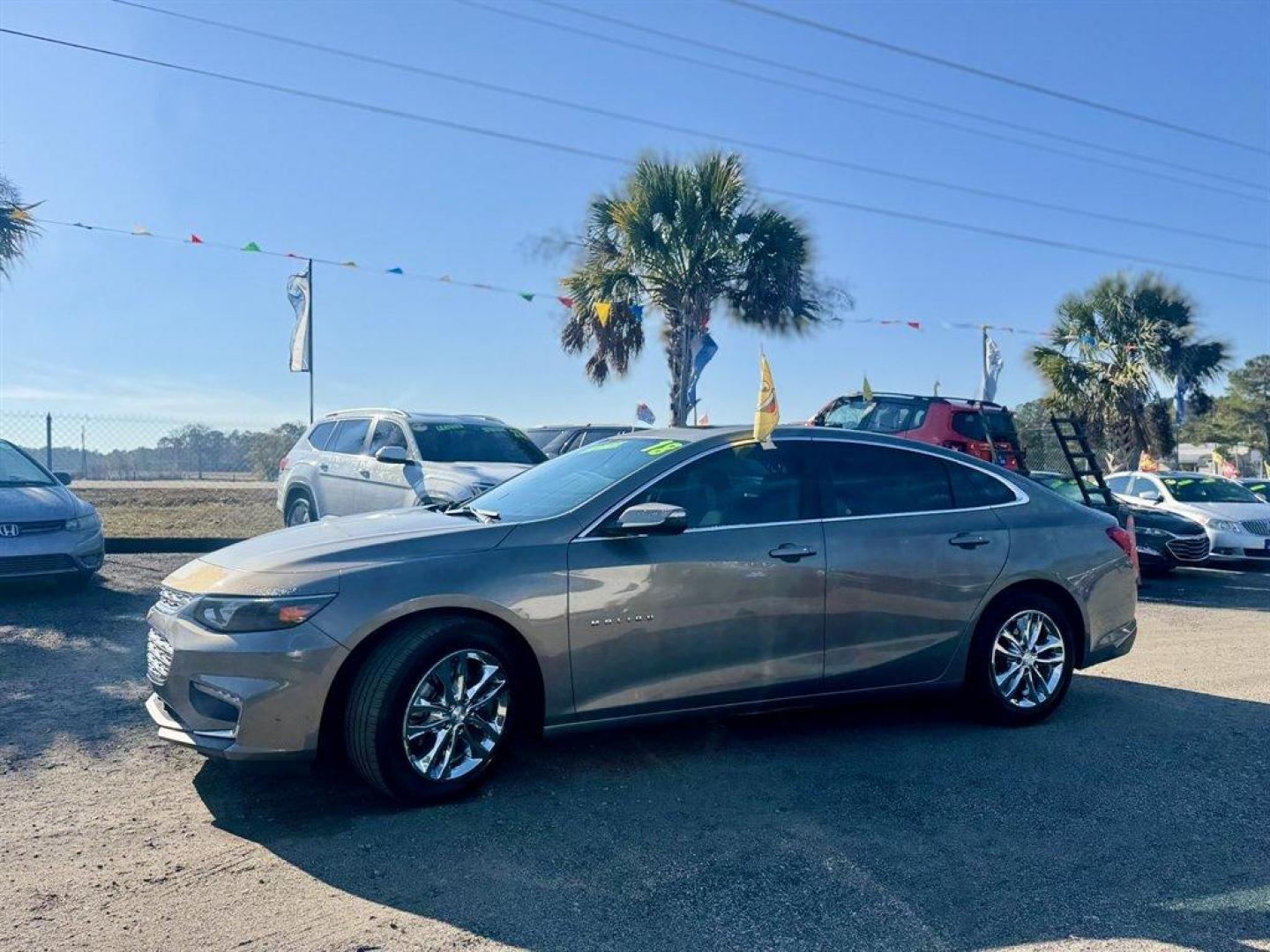 2018 Bronze /Black Chevrolet Malibu (1G1ZD5ST8JF) with an 1.5l I-4 DI Dohc T/C 1.5l engine, Automatic transmission, located at 745 East Steele Rd., West Columbia, SC, 29170, (803) 755-9148, 33.927212, -81.148483 - Photo#0