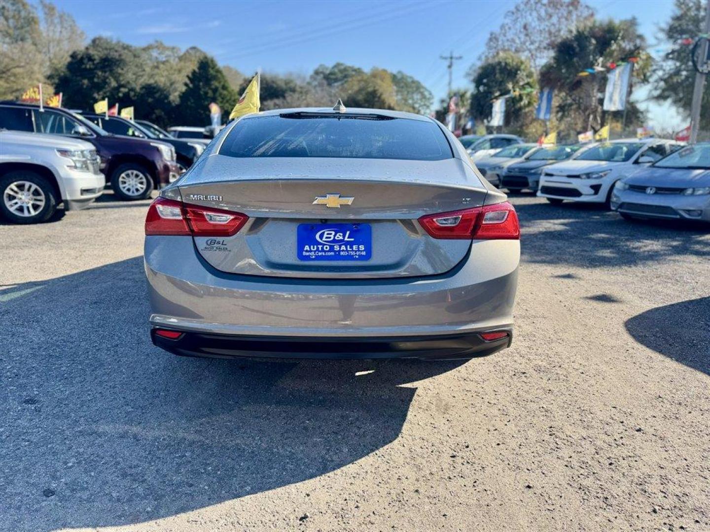 2018 Bronze /Black Chevrolet Malibu (1G1ZD5ST8JF) with an 1.5l I-4 DI Dohc T/C 1.5l engine, Automatic transmission, located at 745 East Steele Rd., West Columbia, SC, 29170, (803) 755-9148, 33.927212, -81.148483 - Photo#4