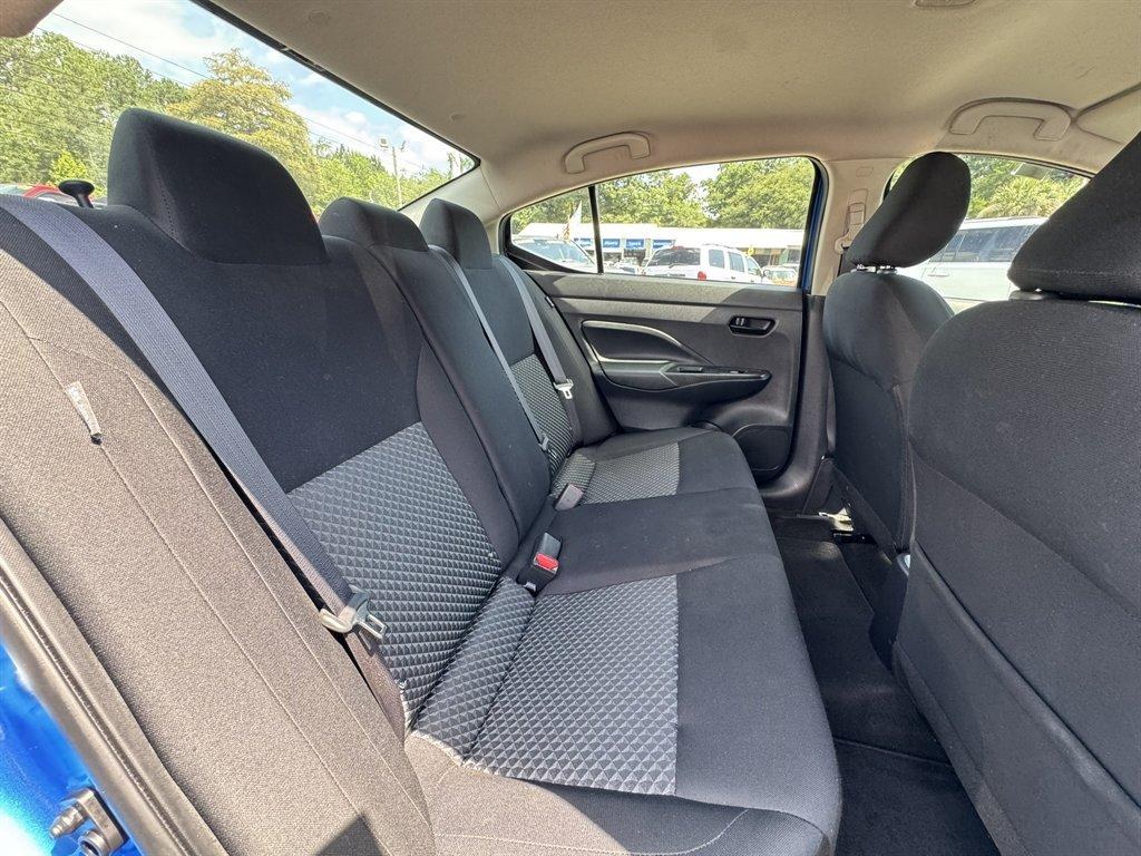 2021 Blue /Black Nissan Versa (3N1CN8DV8ML) with an 1.6l I-4 Smpi Dohc Cvtcs engine, Automatic transmission, located at 745 East Steele Rd., West Columbia, SC, 29170, (803) 755-9148, 33.927212, -81.148483- Photo#23