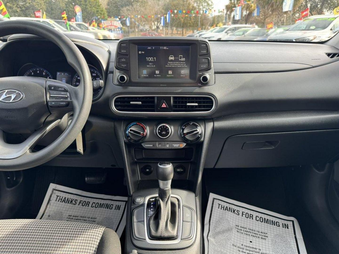 2021 Silver /Black Hyundai Kona (KM8K12AA8MU) with an 2.0l I-4 MPI Dohc 2.0l engine, Automatic transmission, located at 745 East Steele Rd., West Columbia, SC, 29170, (803) 755-9148, 33.927212, -81.148483 - Photo#11