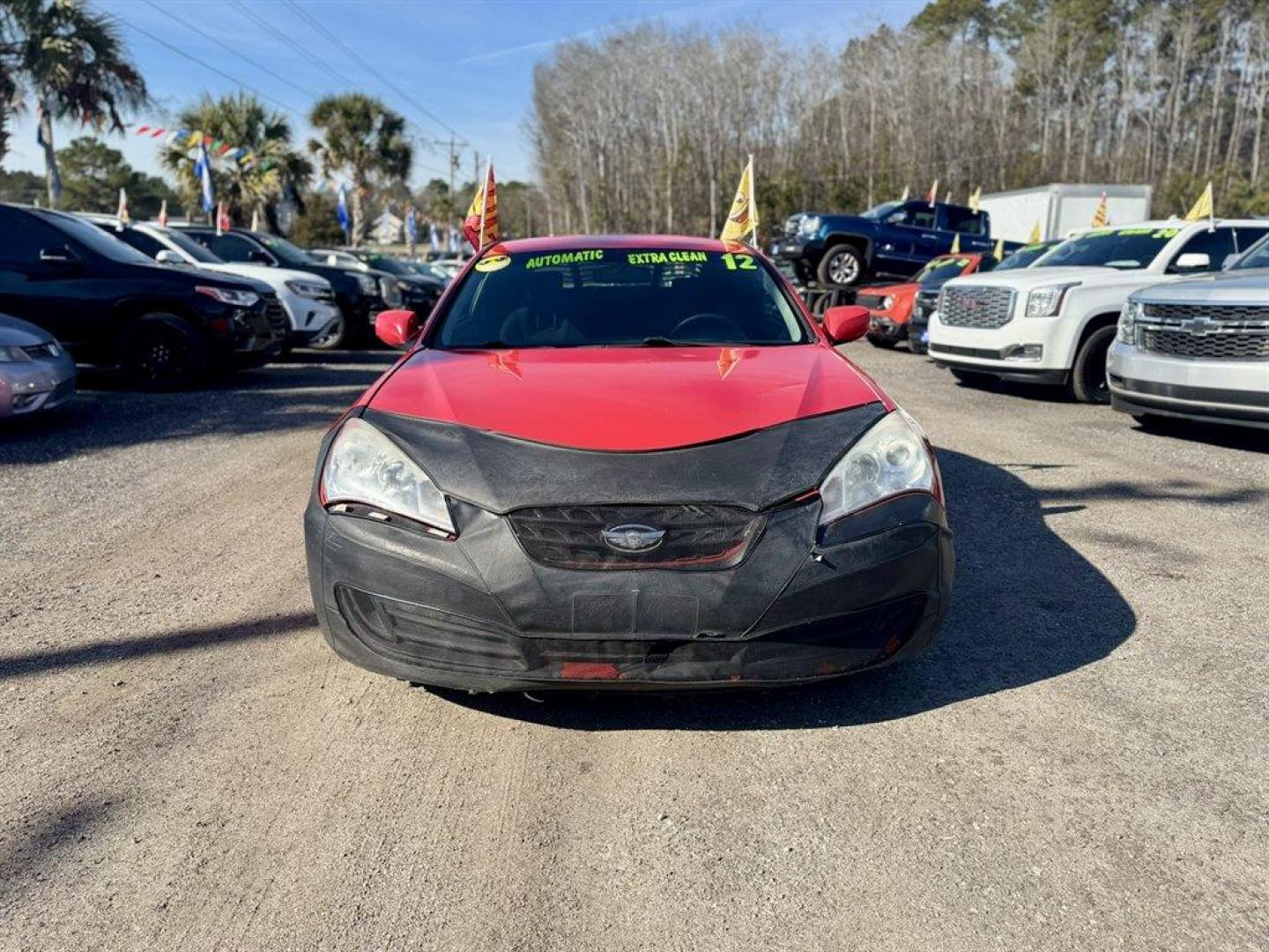 2012 Red /Black Hyundai Genesis Coupe (KMHHT6KD4CU) with an 2.0l I-4 MPI Dohc T/C 2.0 engine, Automatic transmission, located at 745 East Steele Rd., West Columbia, SC, 29170, (803) 755-9148, 33.927212, -81.148483 - Photo#1