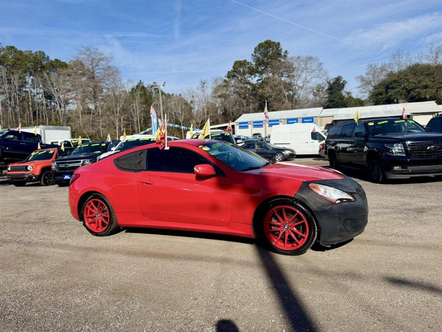 2012 Red /Black Hyundai Genesis Coupe (KMHHT6KD4CU) with an 2.0l I-4 MPI Dohc T/C 2.0 engine, Automatic transmission, located at 745 East Steele Rd., West Columbia, SC, 29170, (803) 755-9148, 33.927212, -81.148483 - Photo#2