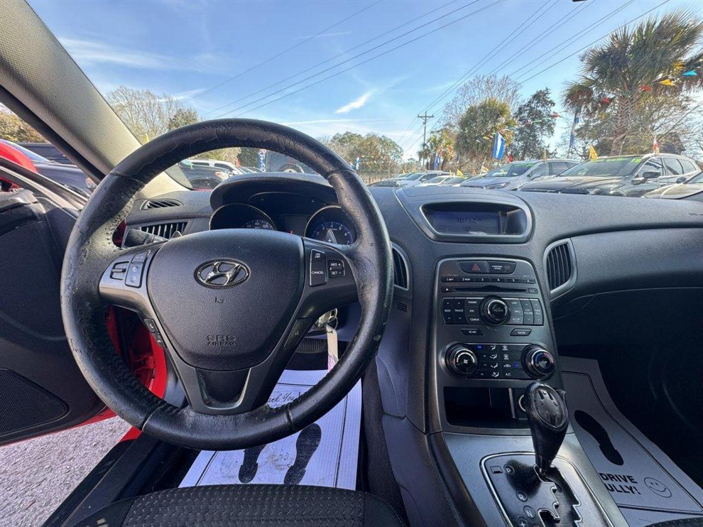 2012 Red /Black Hyundai Genesis Coupe (KMHHT6KD4CU) with an 2.0l I-4 MPI Dohc T/C 2.0 engine, Automatic transmission, located at 745 East Steele Rd., West Columbia, SC, 29170, (803) 755-9148, 33.927212, -81.148483 - Photo#7