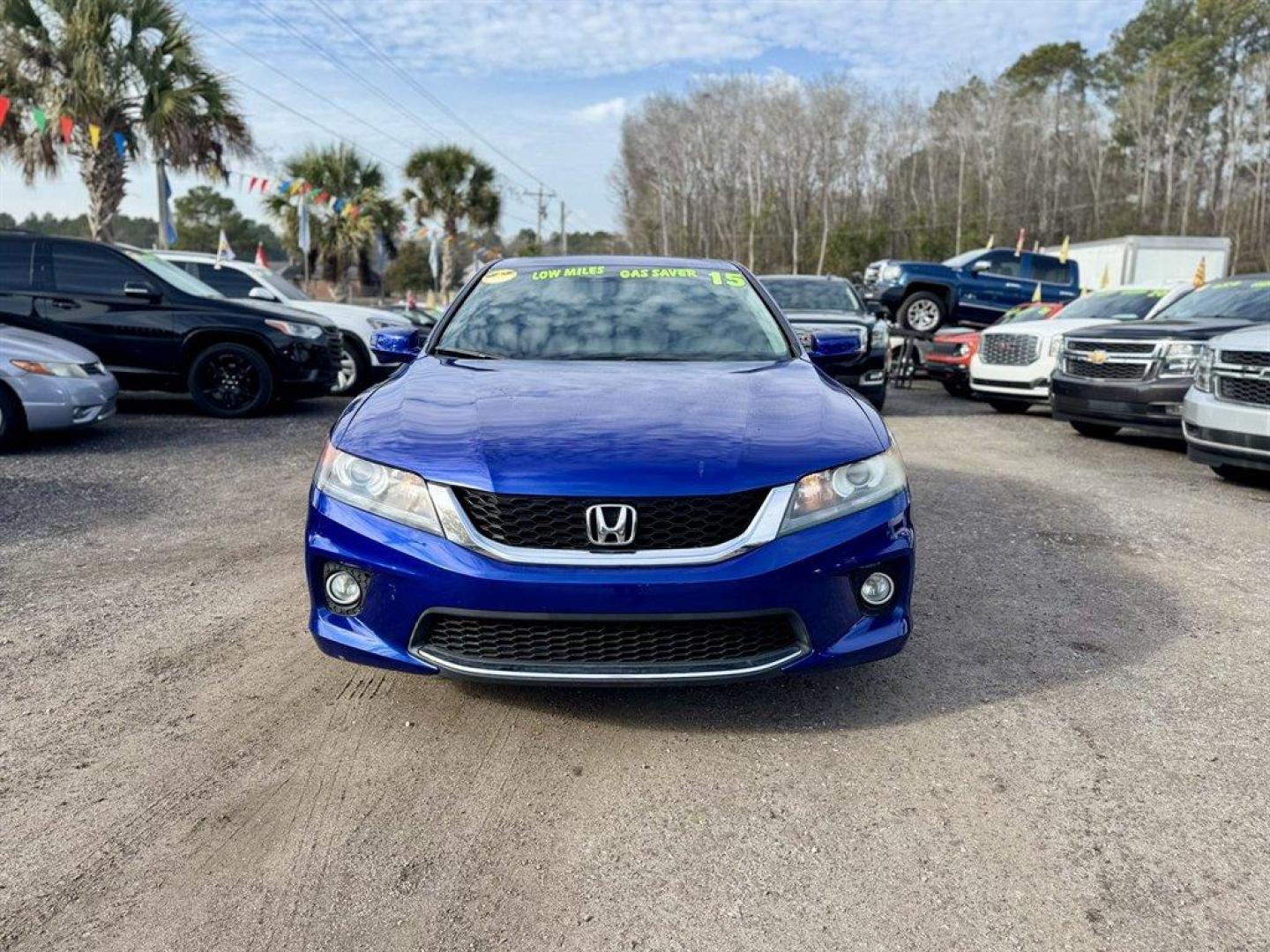 2015 Blue /Black Honda Accord (1HGCT1B81FA) with an 2.4l I-4 DI Dohc 2.4l engine, Automatic transmission, located at 745 East Steele Rd., West Columbia, SC, 29170, (803) 755-9148, 33.927212, -81.148483 - Photo#1