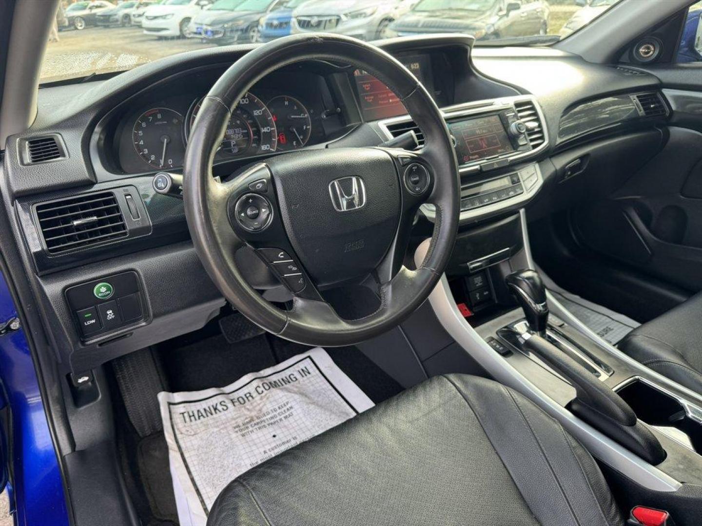 2015 Blue /Black Honda Accord (1HGCT1B81FA) with an 2.4l I-4 DI Dohc 2.4l engine, Automatic transmission, located at 745 East Steele Rd., West Columbia, SC, 29170, (803) 755-9148, 33.927212, -81.148483 - Photo#6