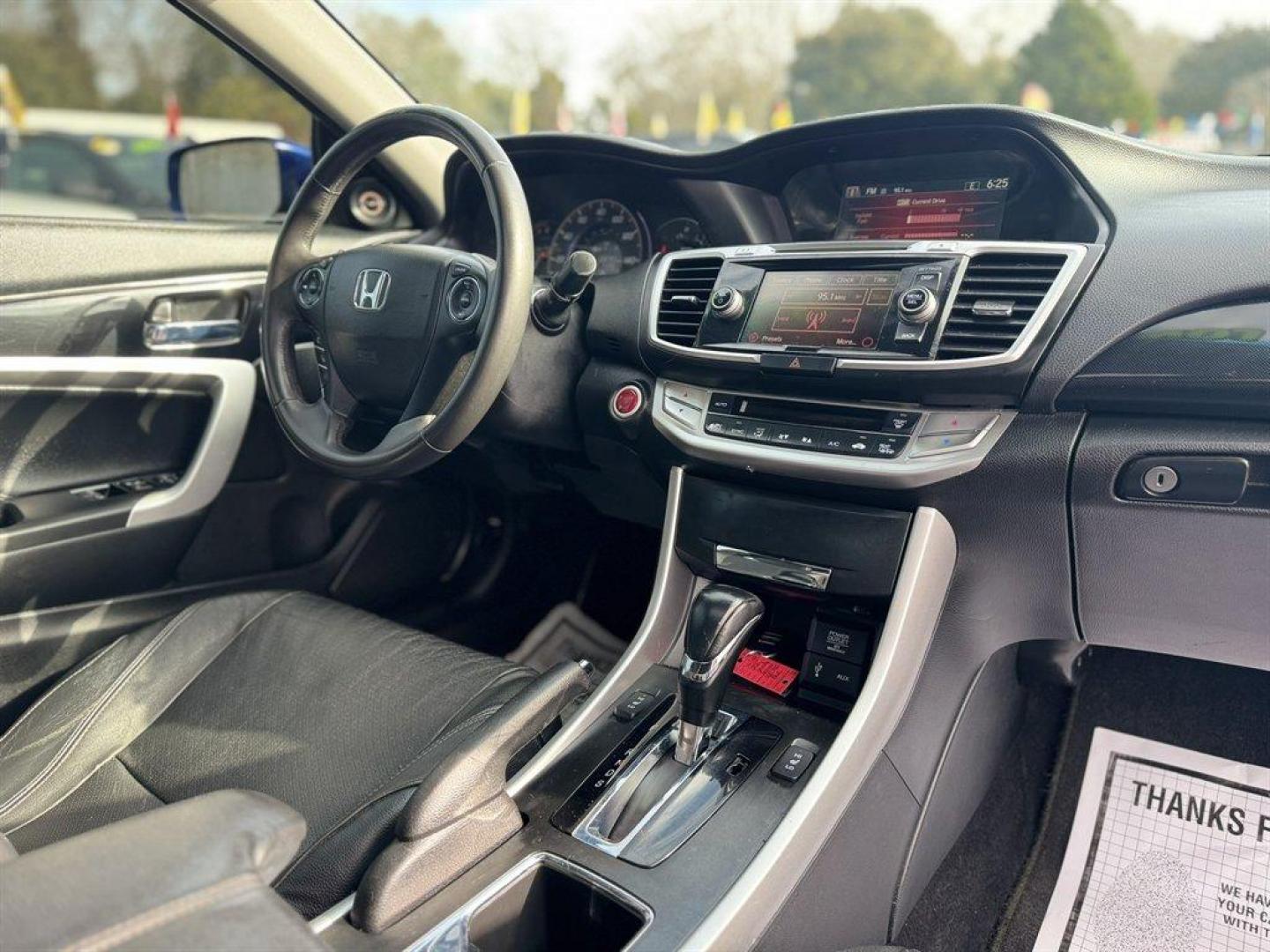 2015 Blue /Black Honda Accord (1HGCT1B81FA) with an 2.4l I-4 DI Dohc 2.4l engine, Automatic transmission, located at 745 East Steele Rd., West Columbia, SC, 29170, (803) 755-9148, 33.927212, -81.148483 - Photo#23