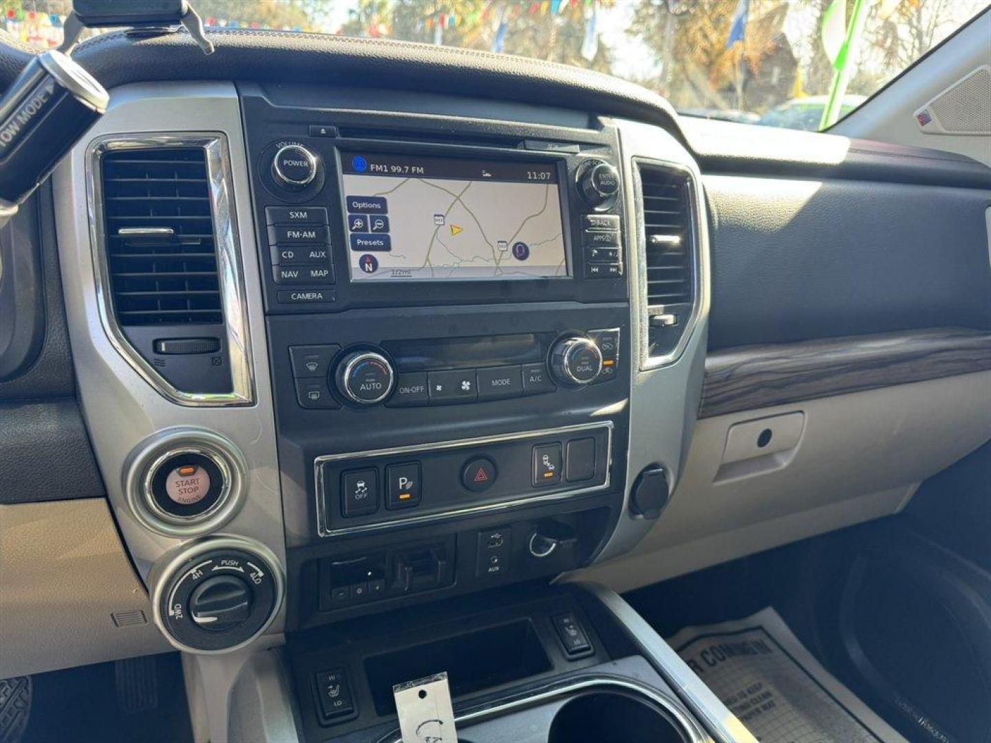 2017 Red /Beige Nissan Titan XD (1N6BA1F40HN) with an 5.0l V8 DI Dohc Tdsl 5.0l engine, Automatic transmission, located at 745 East Steele Rd., West Columbia, SC, 29170, (803) 755-9148, 33.927212, -81.148483 - Photo#15