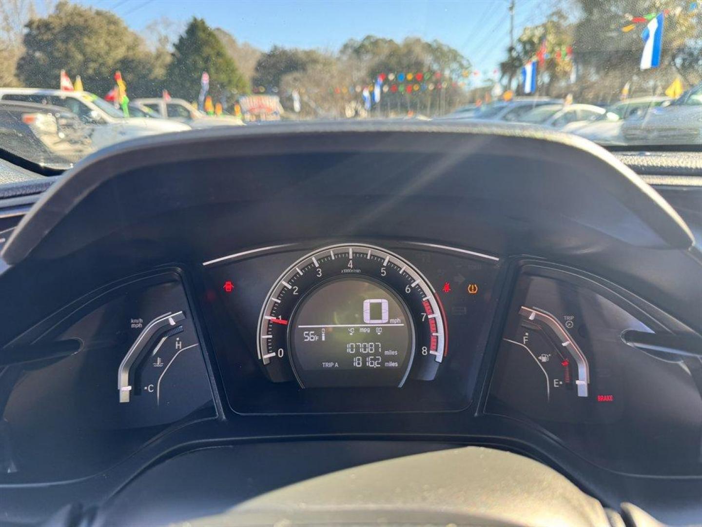 2018 Black /Black Honda Civic (SHHFK7G44JU) with an 1.5l I-4 DI Dohc T/C 1.5l engine, Manual transmission, located at 745 East Steele Rd., West Columbia, SC, 29170, (803) 755-9148, 33.927212, -81.148483 - Photo#10