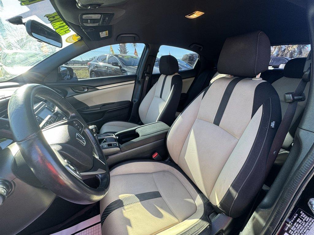 2018 Black /Black Honda Civic (SHHFK7G44JU) with an 1.5l I-4 DI Dohc T/C 1.5l engine, Manual transmission, located at 745 East Steele Rd., West Columbia, SC, 29170, (803) 755-9148, 33.927212, -81.148483 - Photo#17