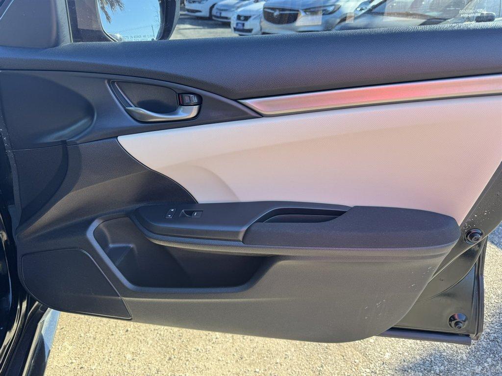 2018 Black /Black Honda Civic (SHHFK7G44JU) with an 1.5l I-4 DI Dohc T/C 1.5l engine, Manual transmission, located at 745 East Steele Rd., West Columbia, SC, 29170, (803) 755-9148, 33.927212, -81.148483 - Photo#22