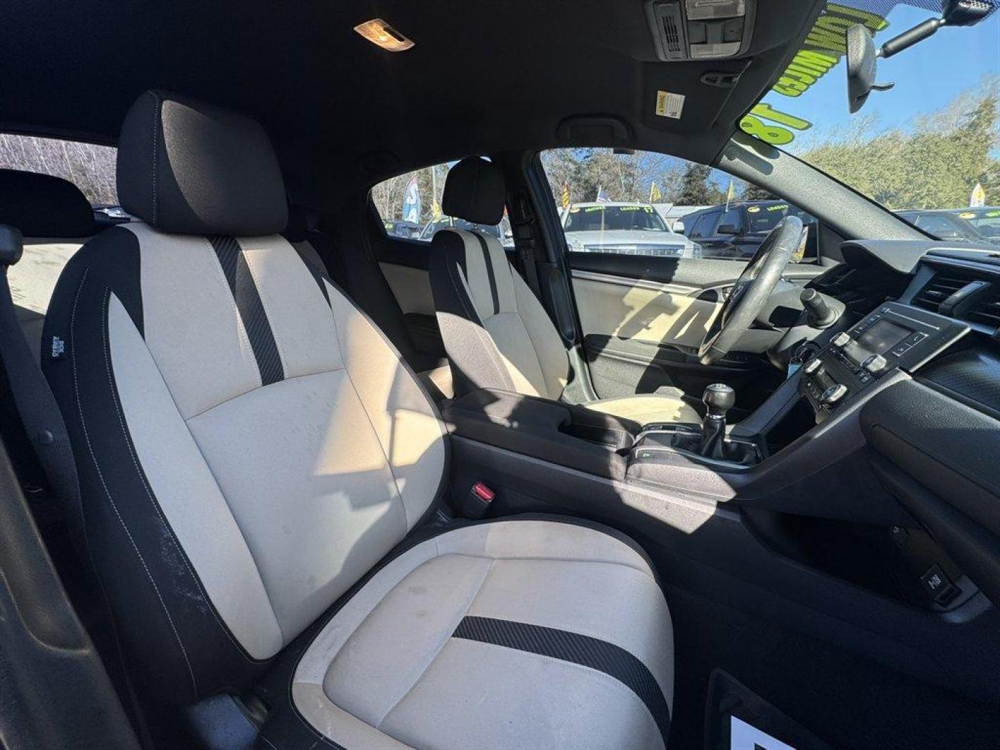 2018 Black /Black Honda Civic (SHHFK7G44JU) with an 1.5l I-4 DI Dohc T/C 1.5l engine, Manual transmission, located at 745 East Steele Rd., West Columbia, SC, 29170, (803) 755-9148, 33.927212, -81.148483 - Photo#23