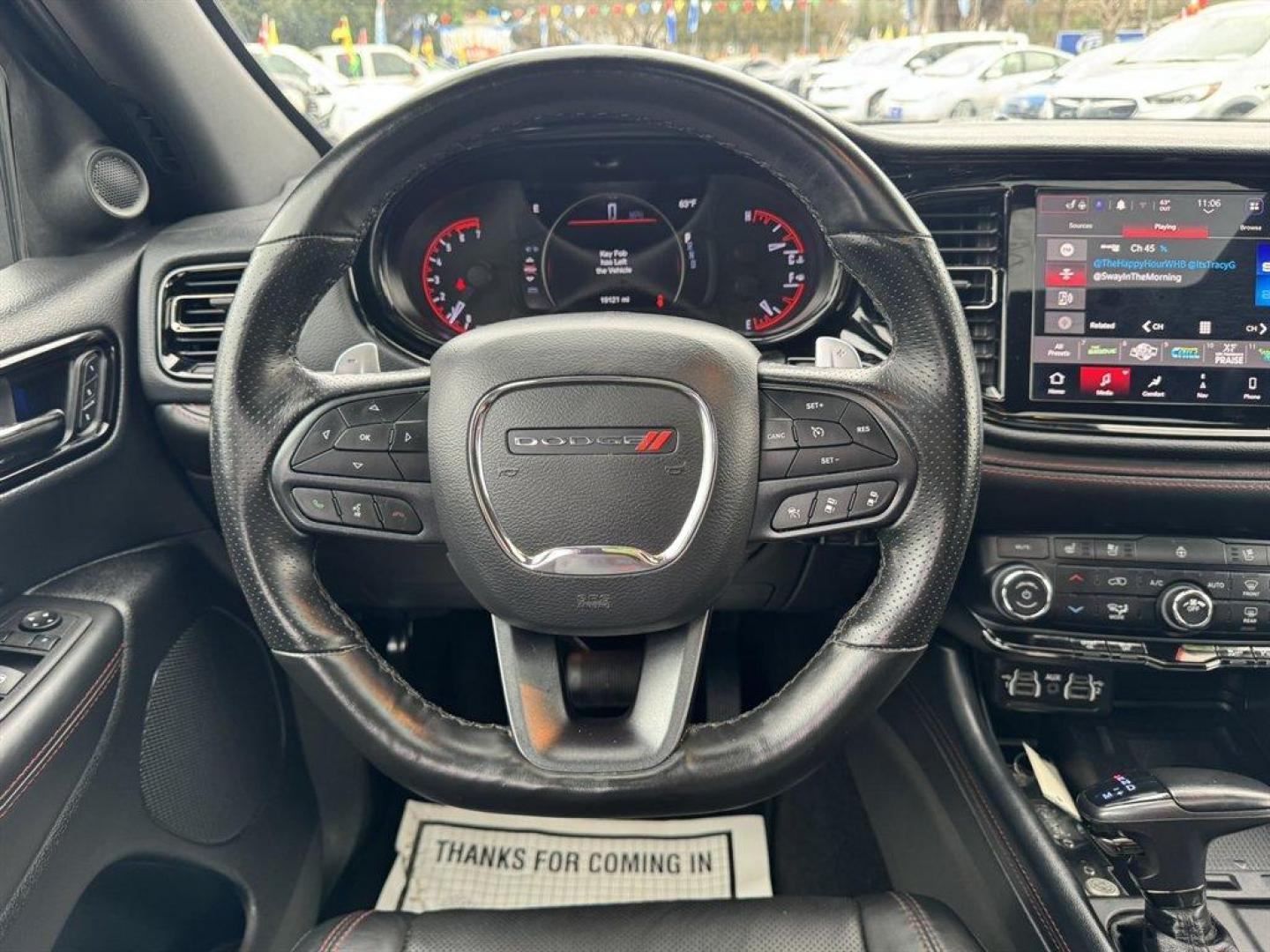 2023 Black /Black Dodge Durango (1C4SDHCT0PC) with an 5.7l V8 Smpi Hemi 5.7l engine, Automatic transmission, located at 745 East Steele Rd., West Columbia, SC, 29170, (803) 755-9148, 33.927212, -81.148483 - Photo#7