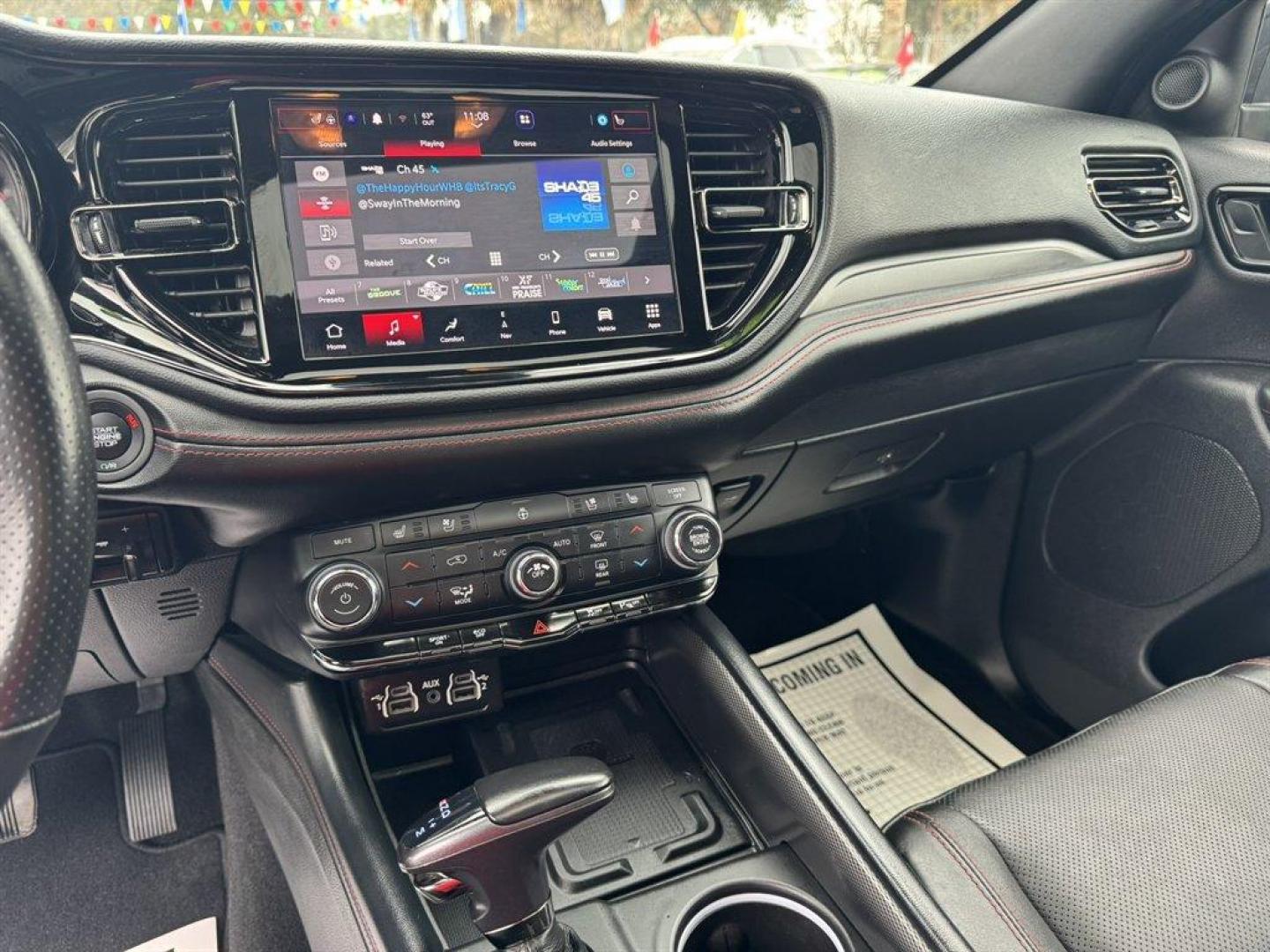 2023 Black /Black Dodge Durango (1C4SDHCT0PC) with an 5.7l V8 Smpi Hemi 5.7l engine, Automatic transmission, located at 745 East Steele Rd., West Columbia, SC, 29170, (803) 755-9148, 33.927212, -81.148483 - Photo#12