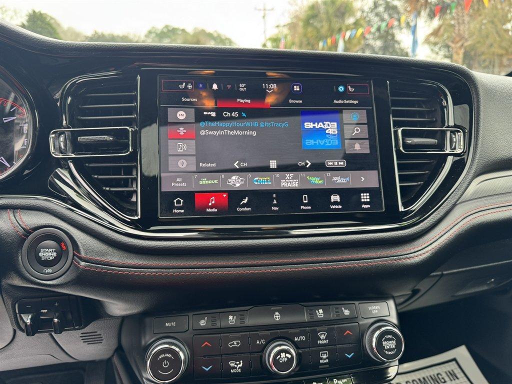 2023 Black /Black Dodge Durango (1C4SDHCT0PC) with an 5.7l V8 Smpi Hemi 5.7l engine, Automatic transmission, located at 745 East Steele Rd., West Columbia, SC, 29170, (803) 755-9148, 33.927212, -81.148483 - Photo#13