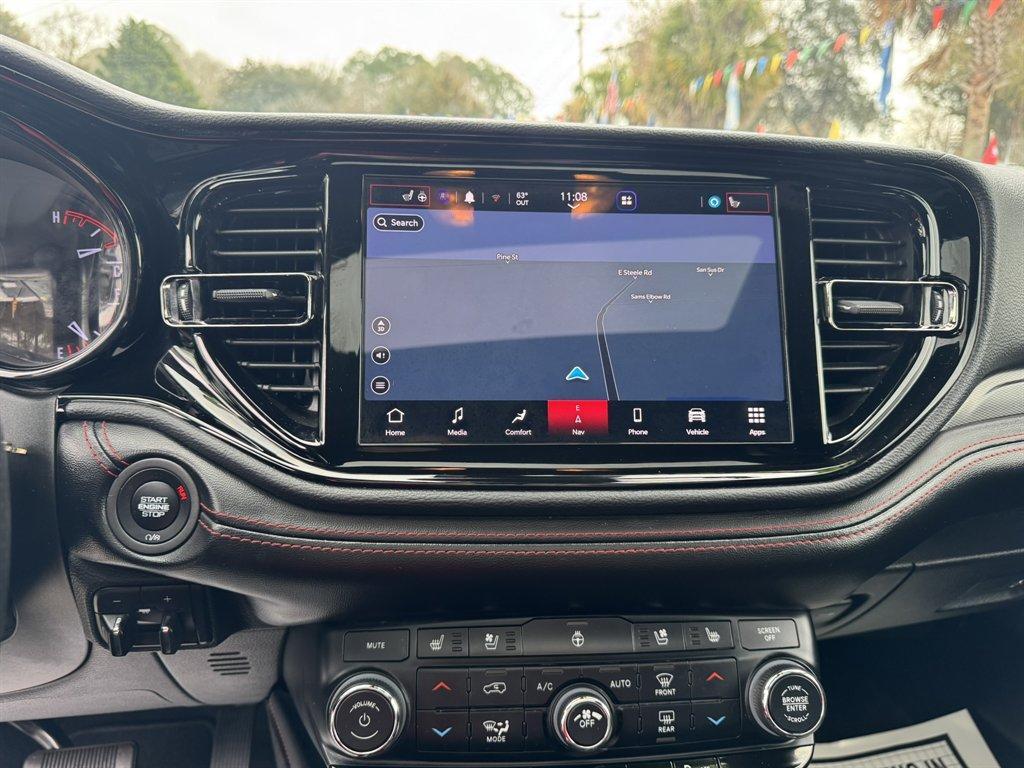 2023 Black /Black Dodge Durango (1C4SDHCT0PC) with an 5.7l V8 Smpi Hemi 5.7l engine, Automatic transmission, located at 745 East Steele Rd., West Columbia, SC, 29170, (803) 755-9148, 33.927212, -81.148483 - Photo#16