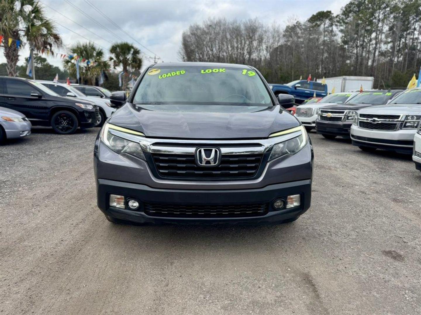 2019 Grey /Grey Honda Ridgeline (5FPYK3F62KB) with an 3.5l V6 DI Sohc I-Vtec 3. engine, Automatic transmission, located at 745 East Steele Rd., West Columbia, SC, 29170, (803) 755-9148, 33.927212, -81.148483 - Photo#1