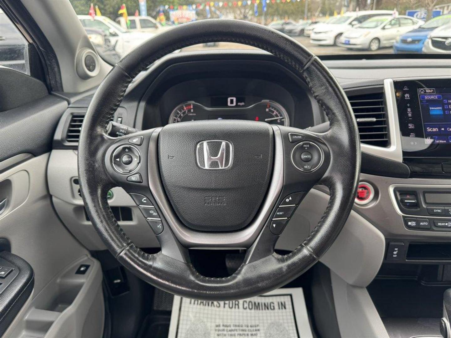 2019 Grey /Grey Honda Ridgeline (5FPYK3F62KB) with an 3.5l V6 DI Sohc I-Vtec 3. engine, Automatic transmission, located at 745 East Steele Rd., West Columbia, SC, 29170, (803) 755-9148, 33.927212, -81.148483 - Photo#7
