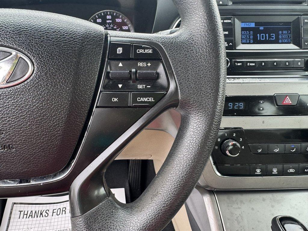 2015 Blue,Light /Taupe Hyundai Sonata (5NPE24AF3FH) with an 2.4l I-4 DI Dohc 2.4l engine, Automatic transmission, located at 745 East Steele Rd., West Columbia, SC, 29170, (803) 755-9148, 33.927212, -81.148483 - Photo#6